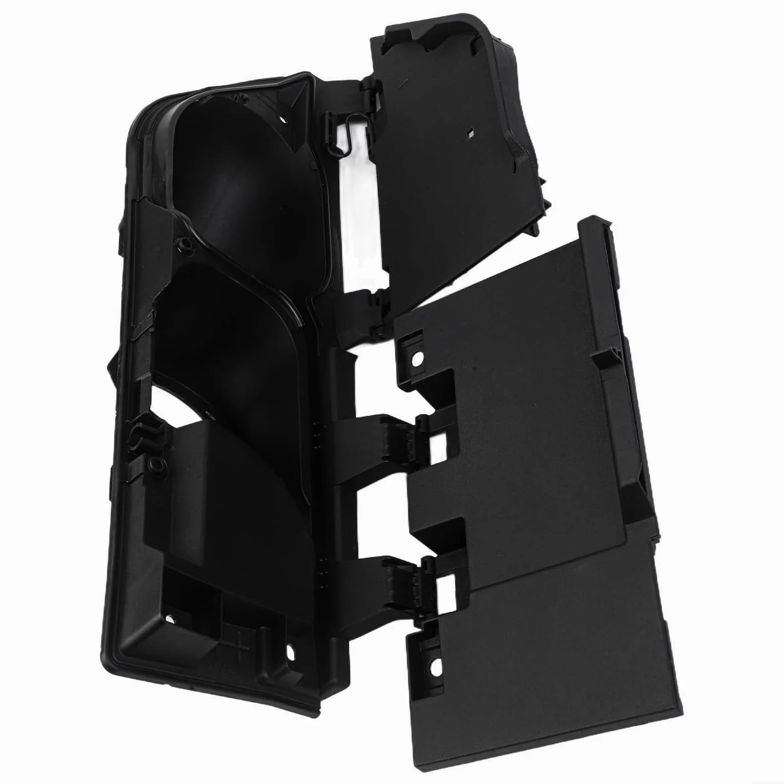 Boquilla de llenado de depósito de combustible con tapa de depósito para Ford Transit MK8 MK9 Diesel Euro 6 ABS plástico negro blanco