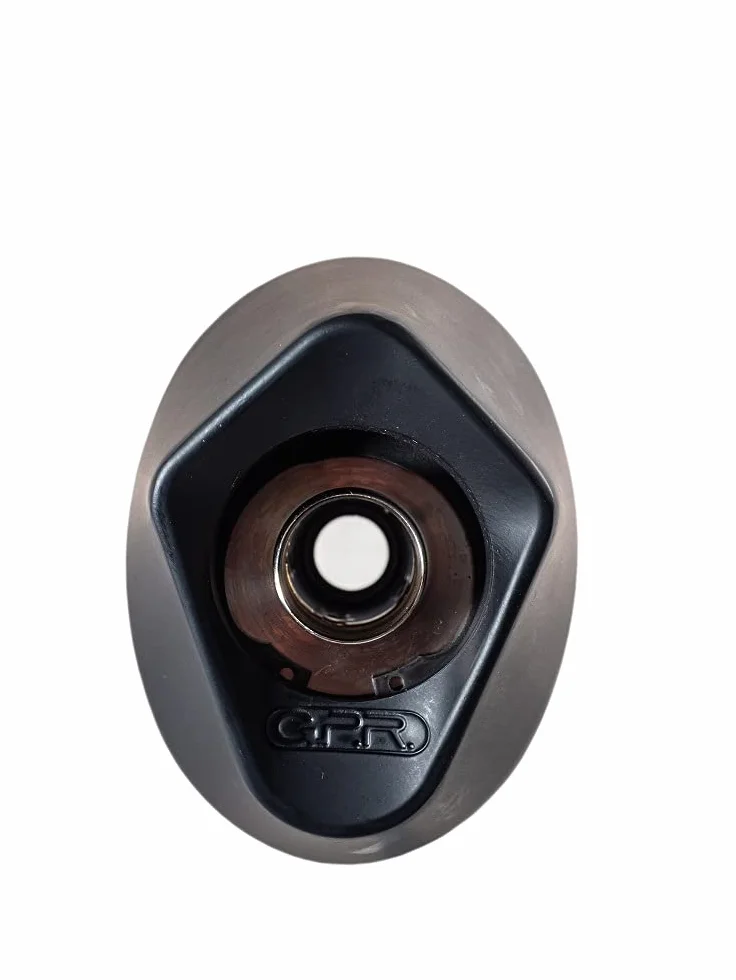 Olla silenciosa GPR Moto MoriniX-CAPE 650 2021/2023 e5line completa homologada e con catalizadorFurore Plata