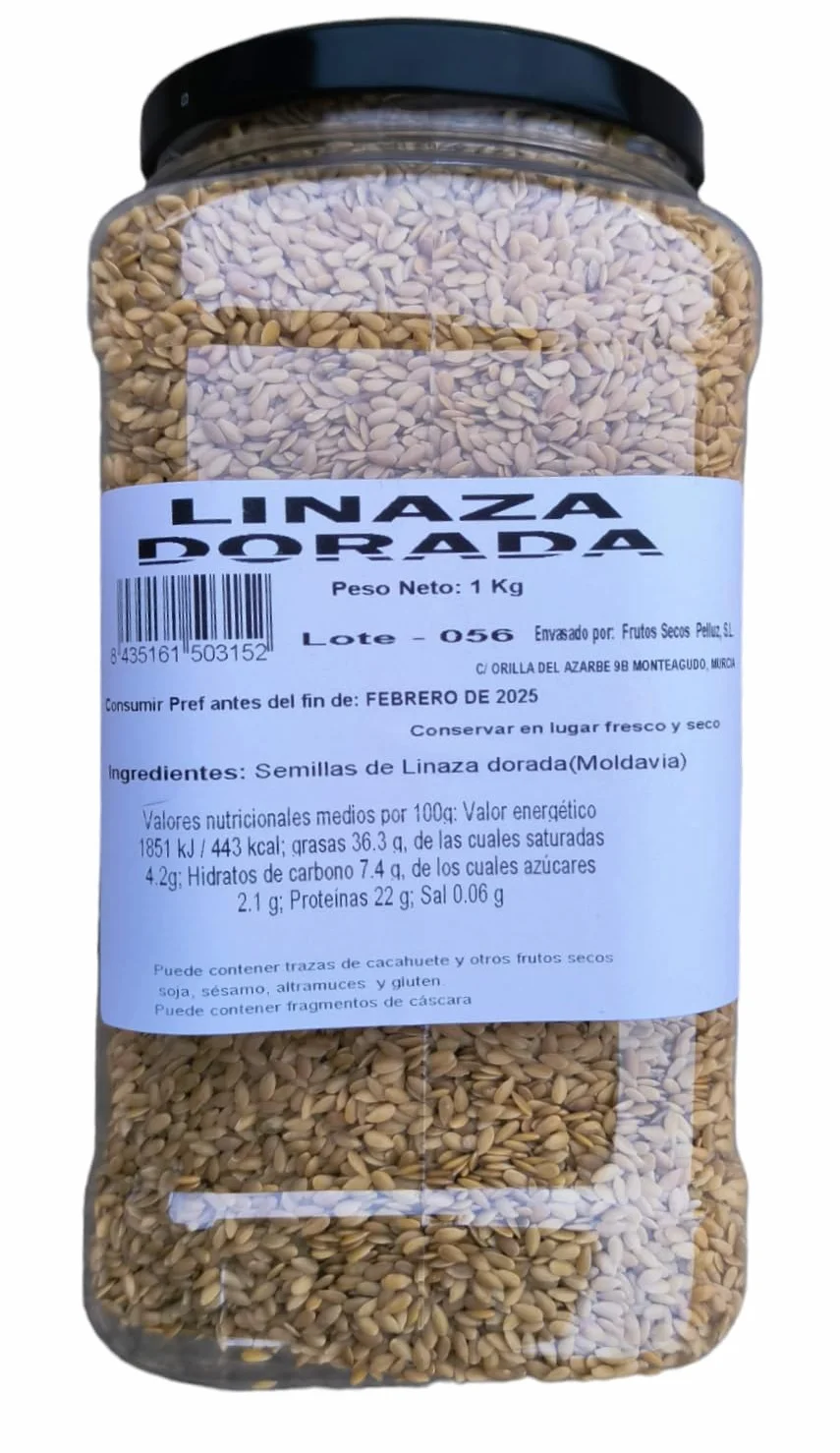 Semillas de Lino Dorada 1Kg - Linaza
