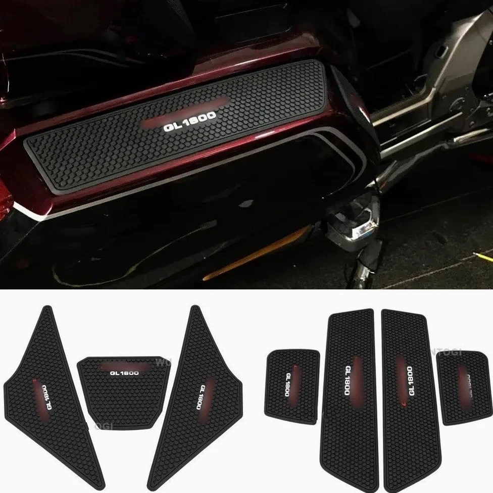 Etiqueta engomada del tanque Para Wing1800 almohadilla depósito para motocicleta pegatinas para maletero Protector tanque combustible calcomanía rodilla agarre tracción