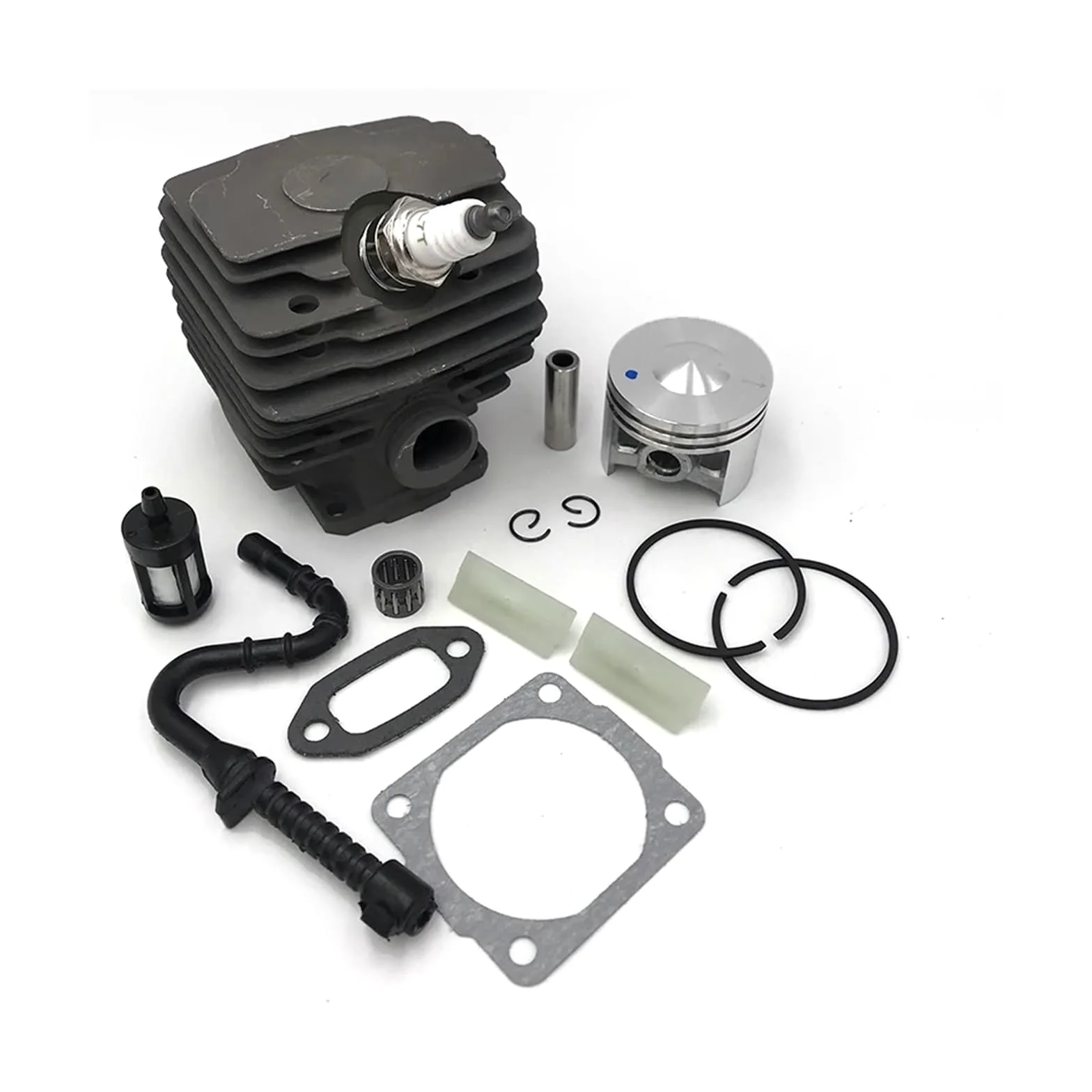 Pieza DE Recambio Kit de Juntas de pistón de Cilindro de 46 MM, Adapted con Motosierra 028 028AV 028 SQW WB 1118 020 1203, línea de Varilla
