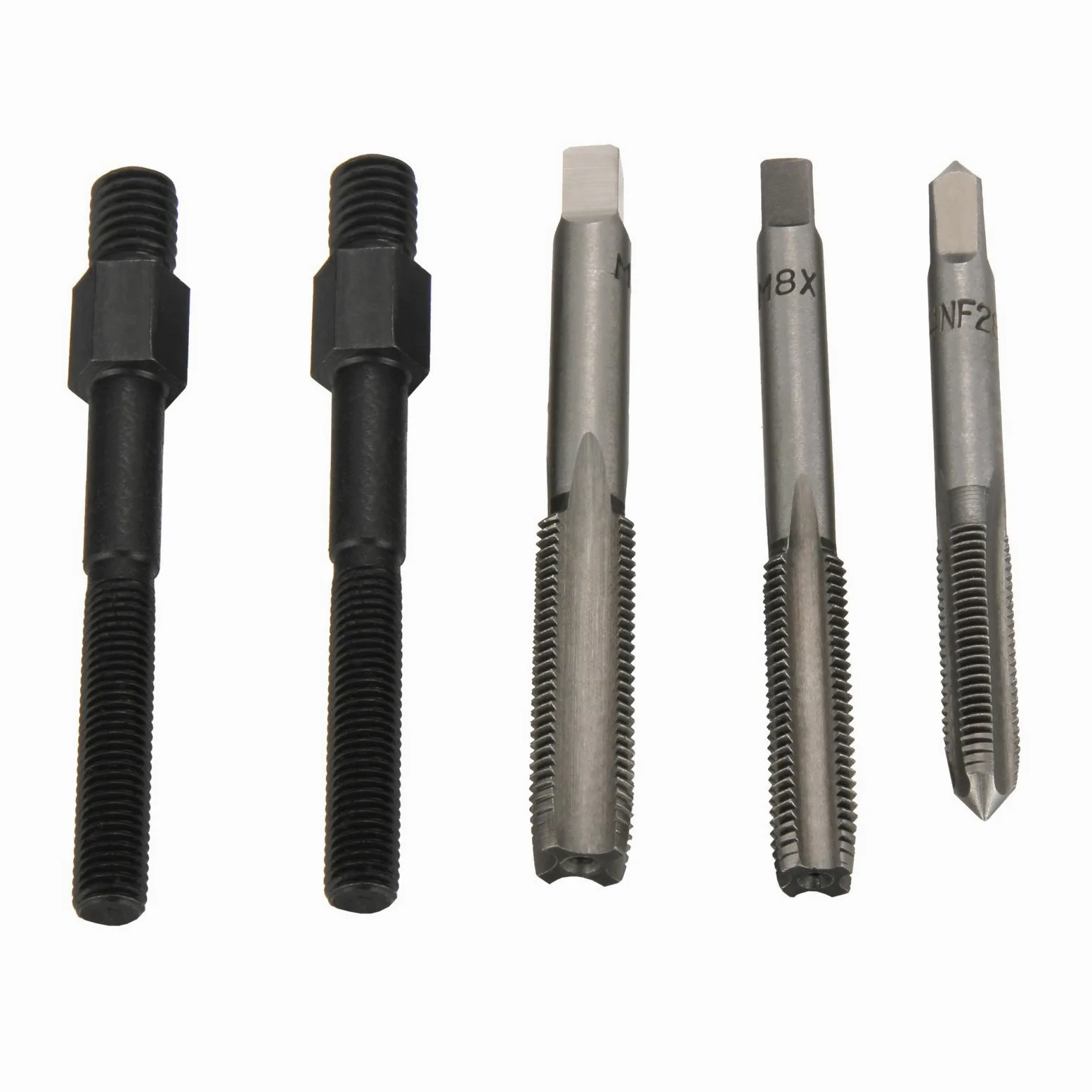 Kit de herramientas para quitar bujías de brillo profesional dañado 8 mm 10 mm (18 piezas)