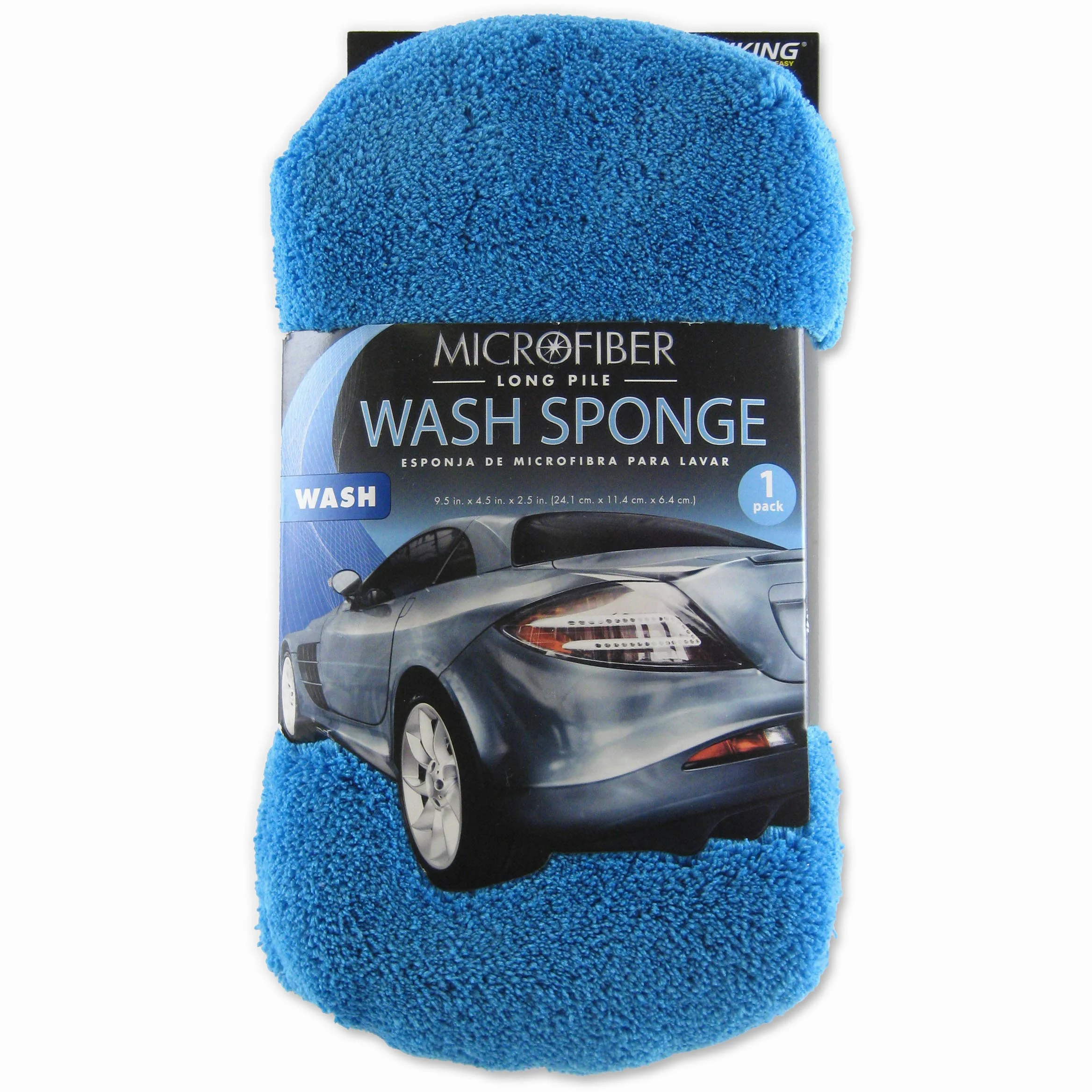 Viking 844300 - Esponja de Microfibra para Lavado de Coches, Color Puede Variar