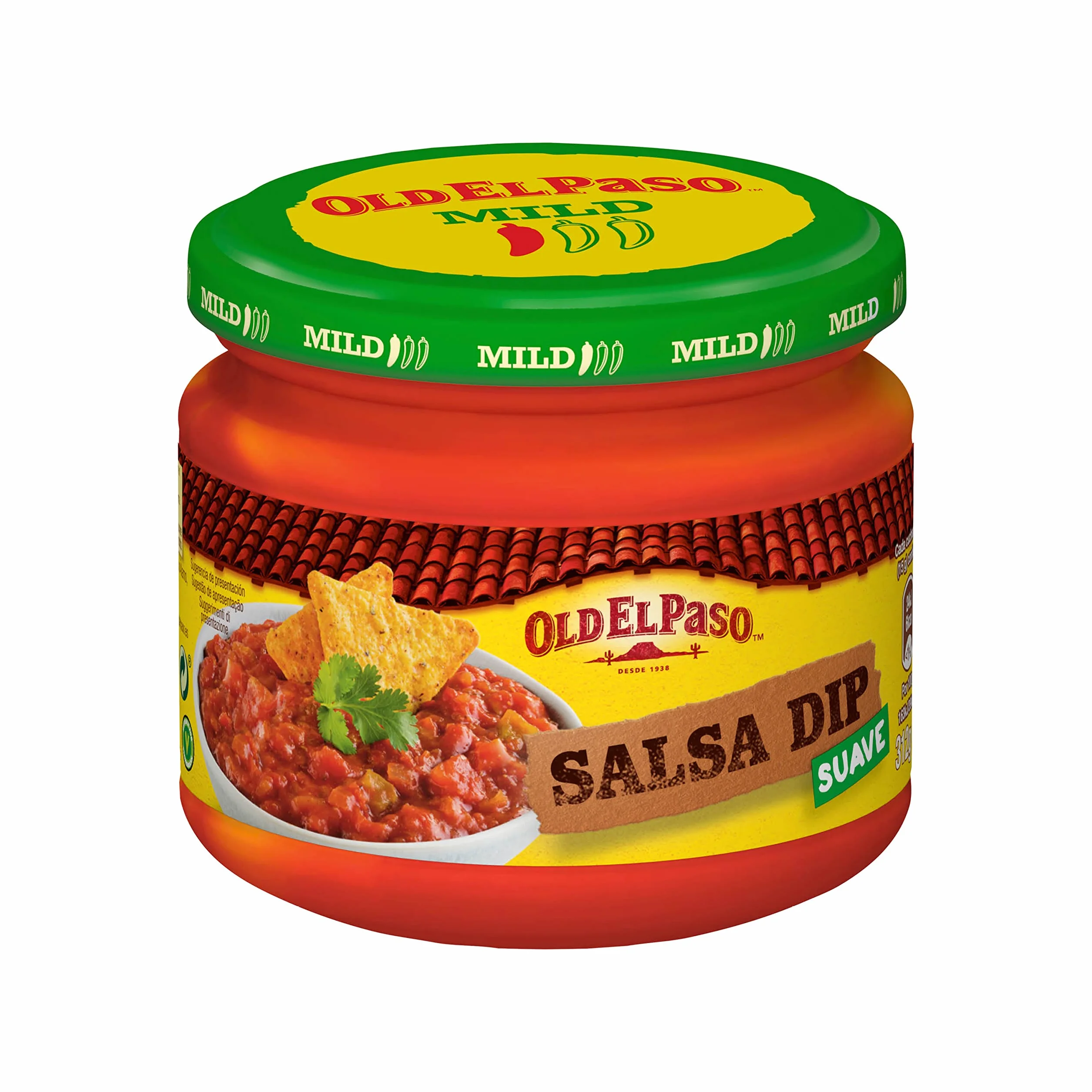 Old el Paso Salsa Dip de Tomate Picante Suave 340g