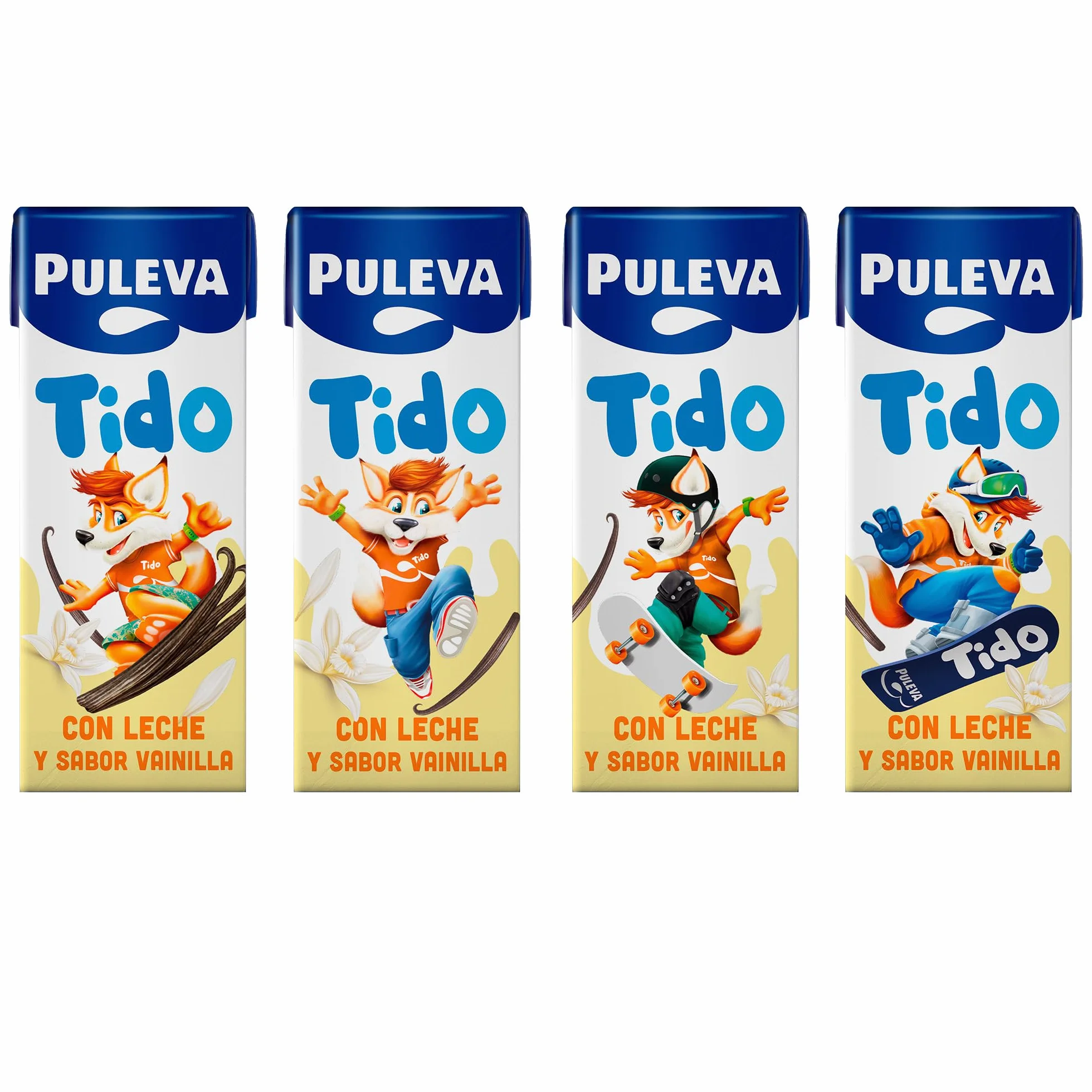 Puleva Batido de Vainilla Pack 6 x 200 ml