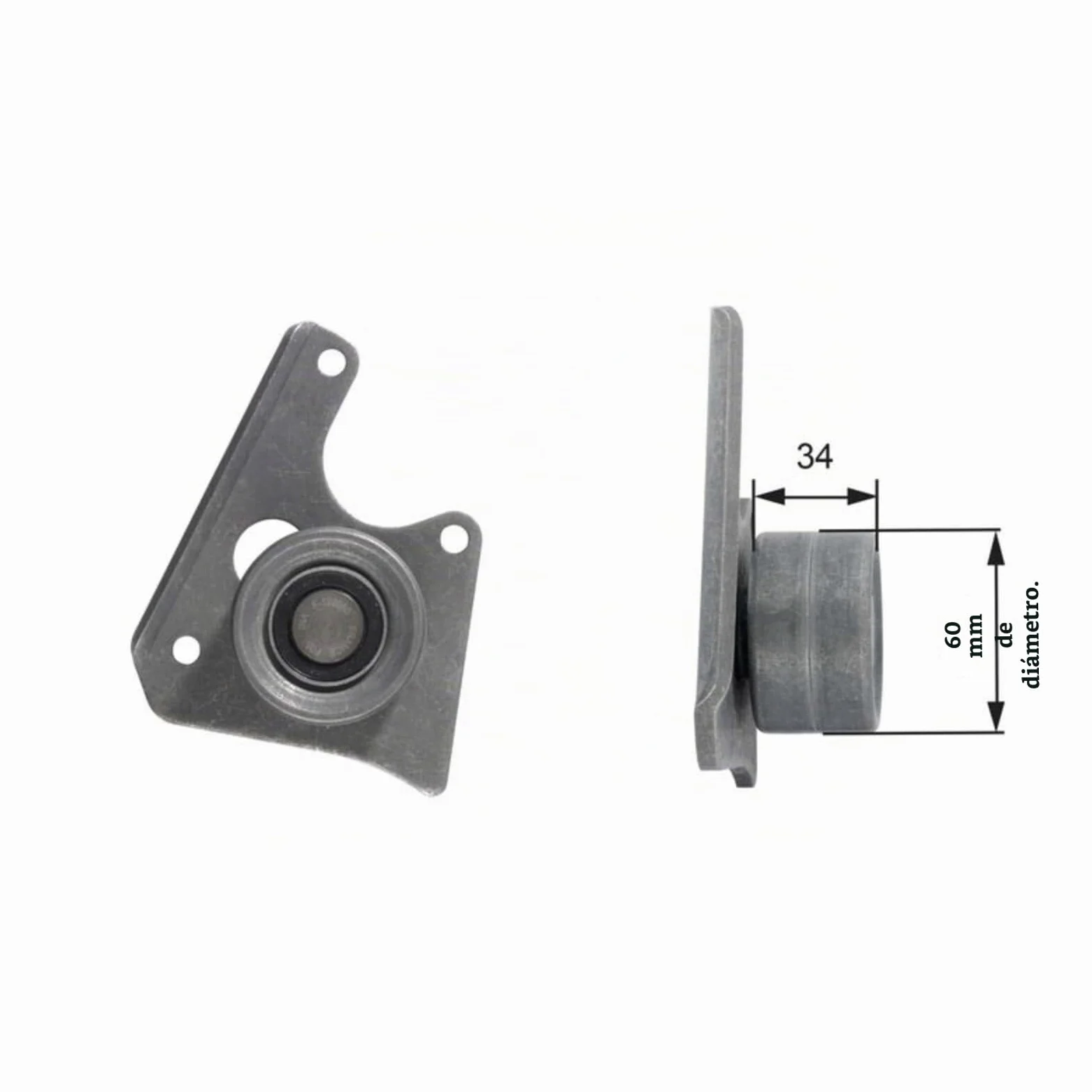 GATES KP25049XS Bomba de agua + kit de correa de distribución Número de dientes: 136 25,4 mm con bomba de agua Compatible con CITROËN Berlingo/Berlingo First I MF, GJK, GFK, PEUGEOT 406 8B