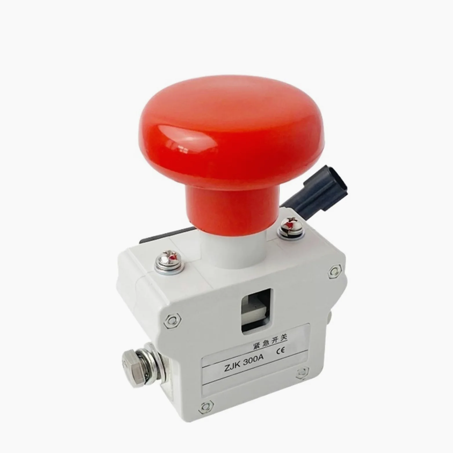 Interruptor de botón eléctrico de la seta de la parada de emergencia de la alimentación de DC de la carretilla elevadora de apilamiento de la plataforma eléctrica ZJK300A