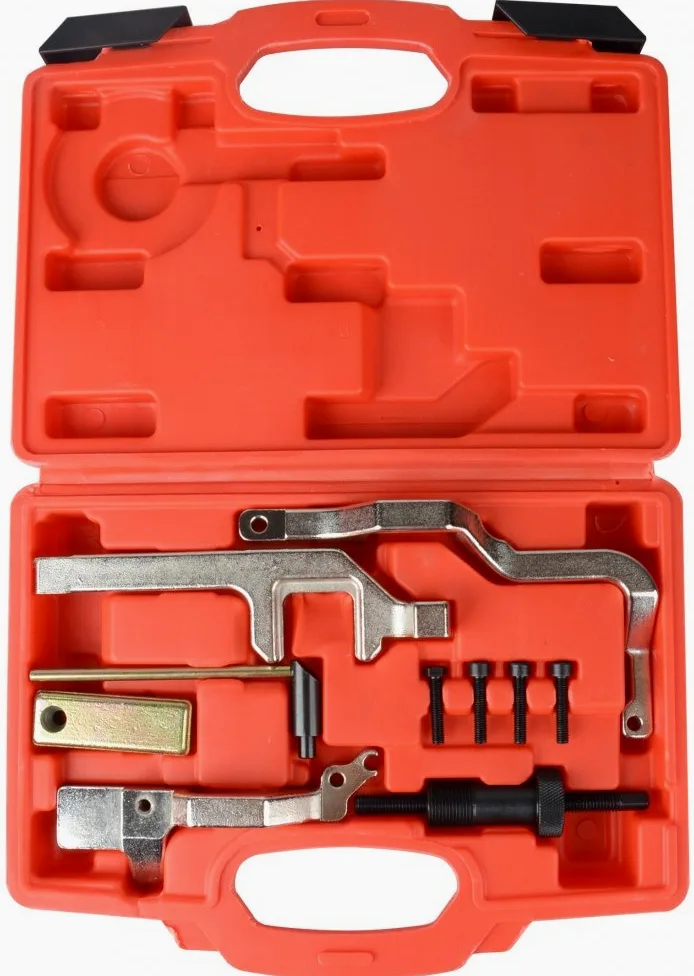 Kit Calado Distribución compatible con Mini N12 N14 R55 R56 1.4 1.6 16V Bloqueo Cigüeñal Árbol Levas Tensor Cadena