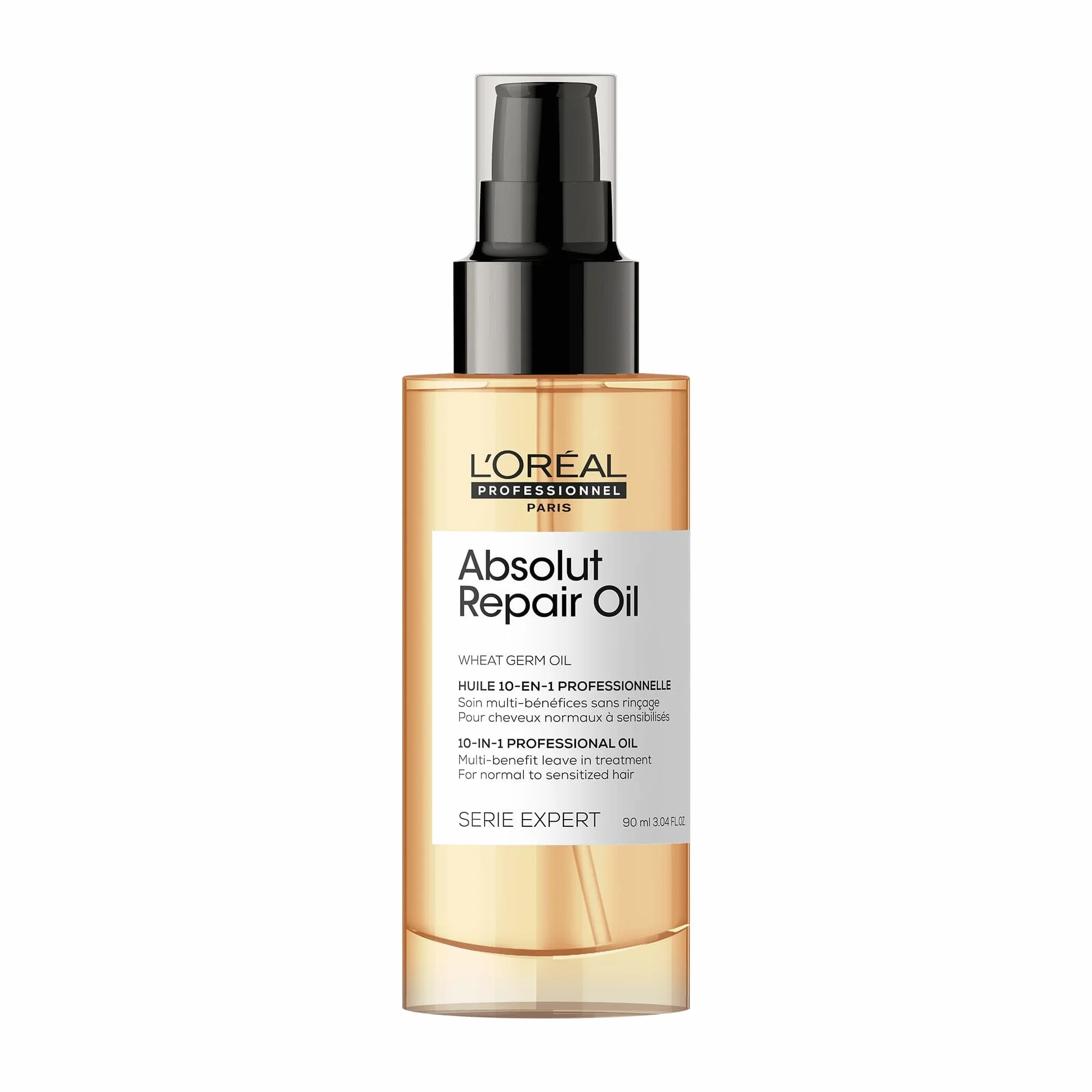 L'Oréal Professionnel Absolut Repair Aceite 10-en-1 Oil Tratamiento Reconstructor Pelo Seco Dañado 90ml