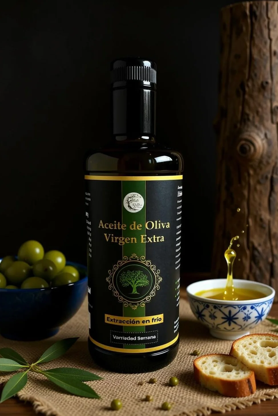 Aceite de Oliva Virgen Extra Cosecha Temprana Serrana de Espadán 500ml