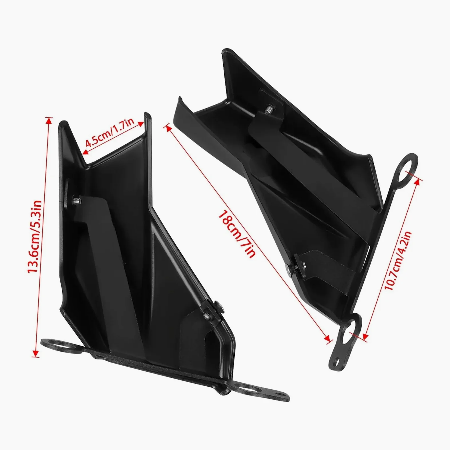 Compatible con Conducto De Refrigeración De Pinza Yamaha TMAX560 XP560E. | Ajuste directo con pernos, protege la pinza, aumenta el flujo de aire y refina la apariencia(Twill pattern lower)