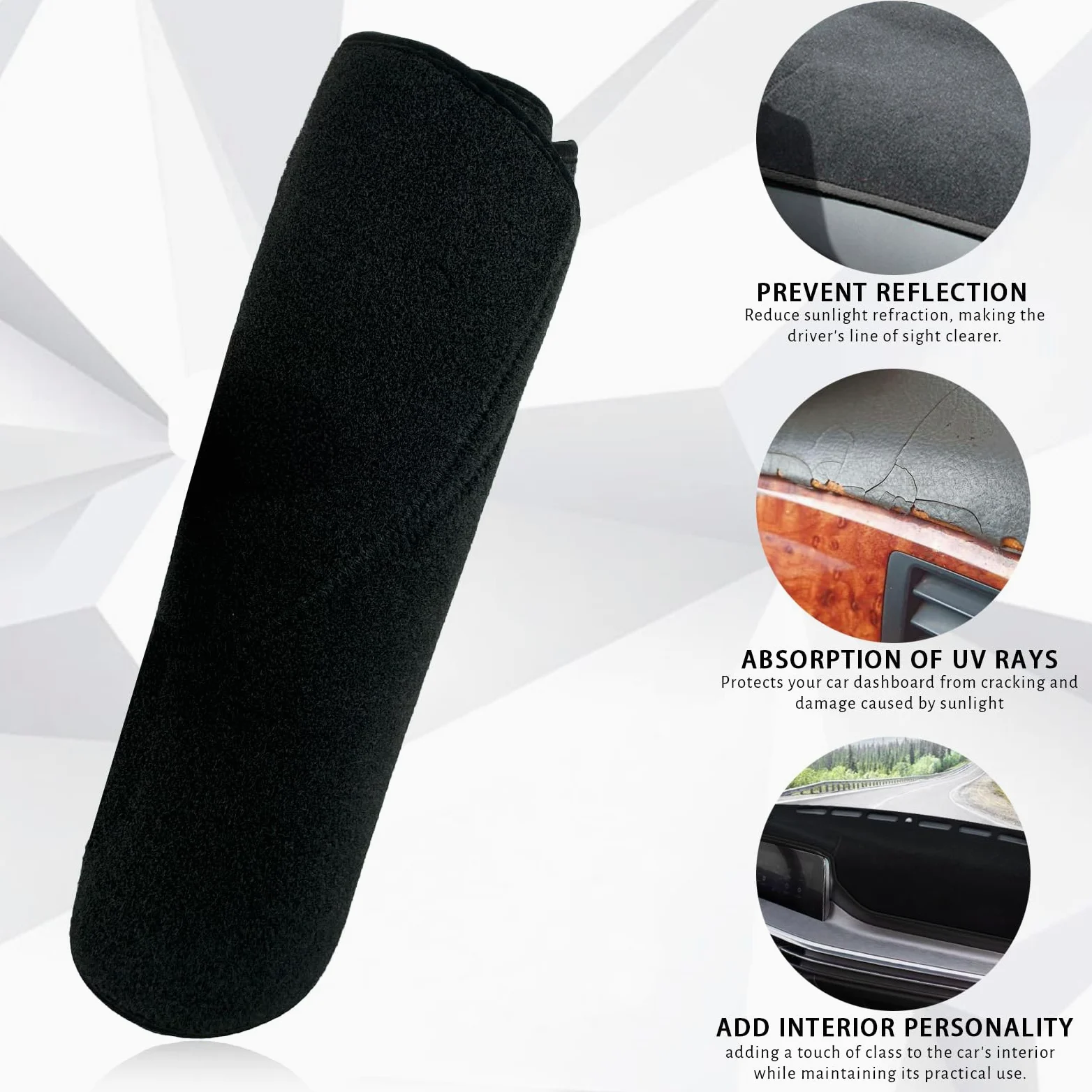 Cubierta de tablero de ajuste personalizado para Lexus IS250 IS350 2006-2013, cubierta de salpicadero, protector de tapete para salpicadero, accesorios