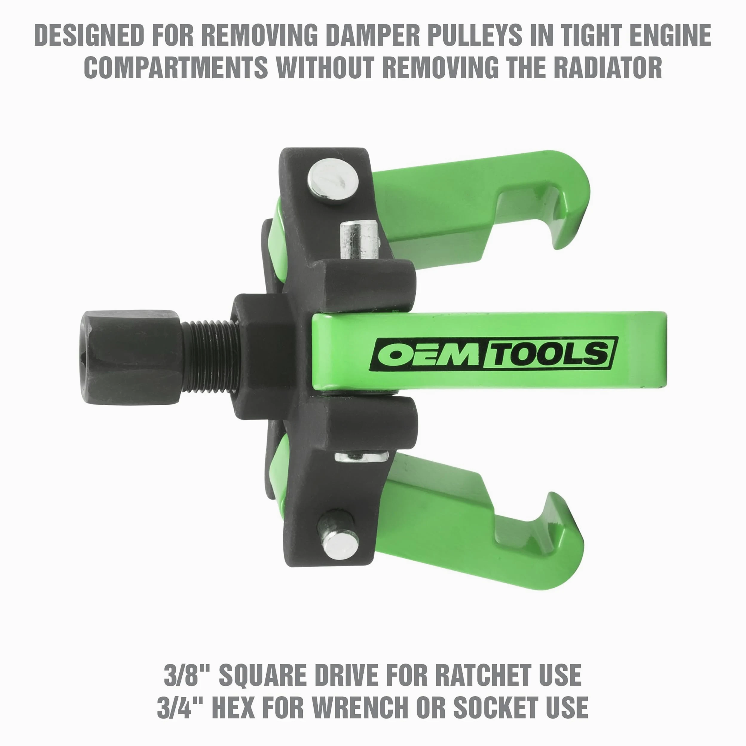 OEMTOOLS 25090 Harmonic Balancer Puller Kit