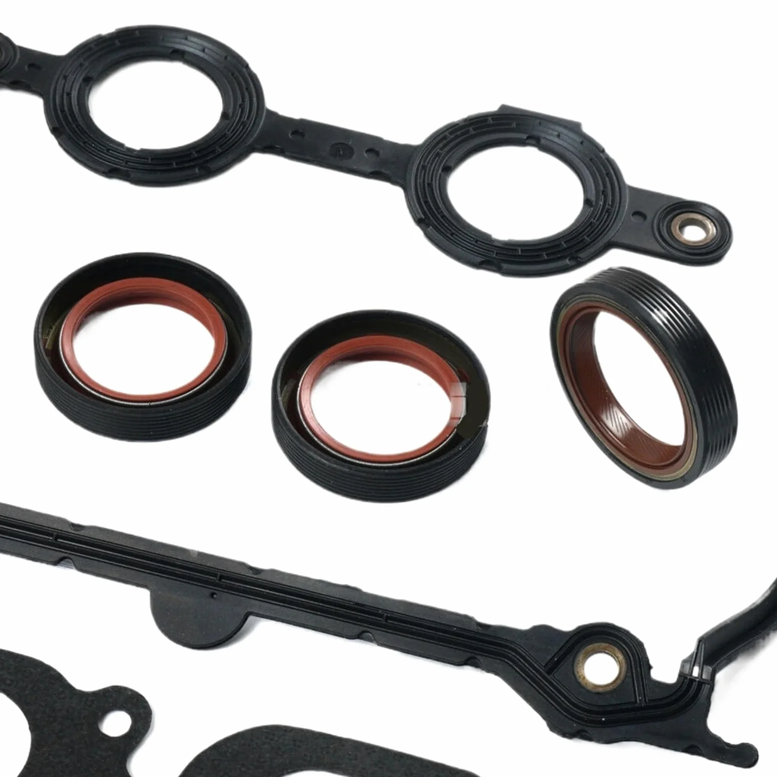 Reparación de junta de sello de aceite Compatible con VOLKSWAGEN Compatible con Jetta Compatible con Bora Compatible con Beetle 1998-2005 1.8T DOHC 20V Juego de juntas