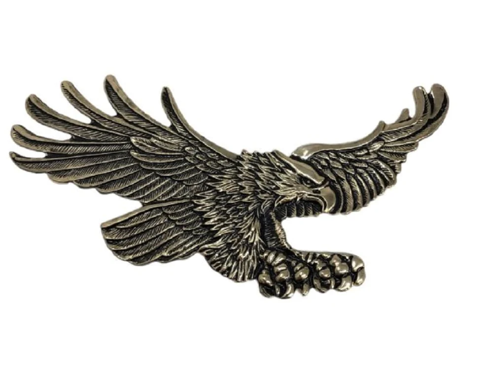 Emblema de Aguila de Metal Autoadhesivo Highway Hawk 01-302 Grande