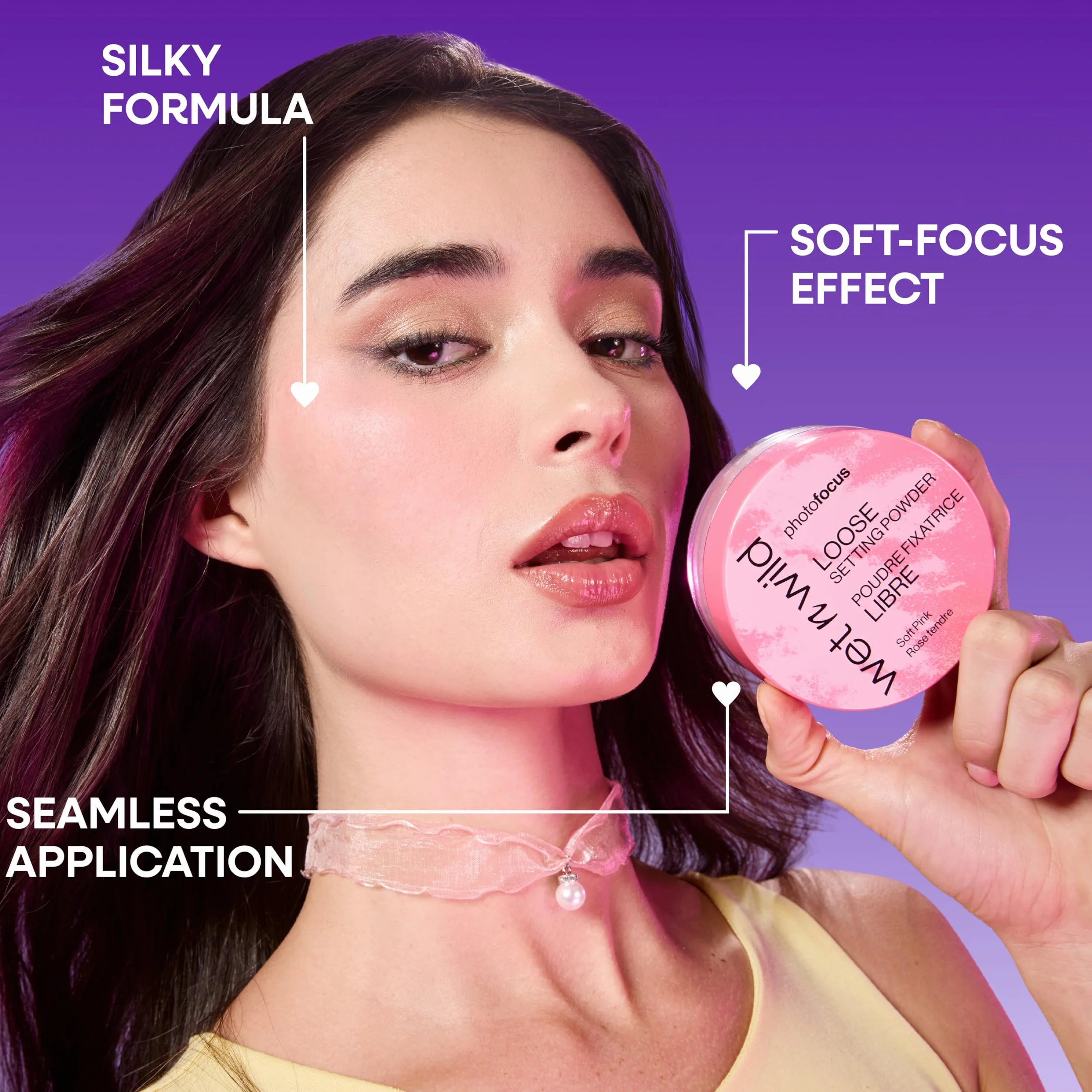 Wet n Wild Photo Focus Loose Setting Powder, Polvo Traslucido Sellador Matificante, 20g