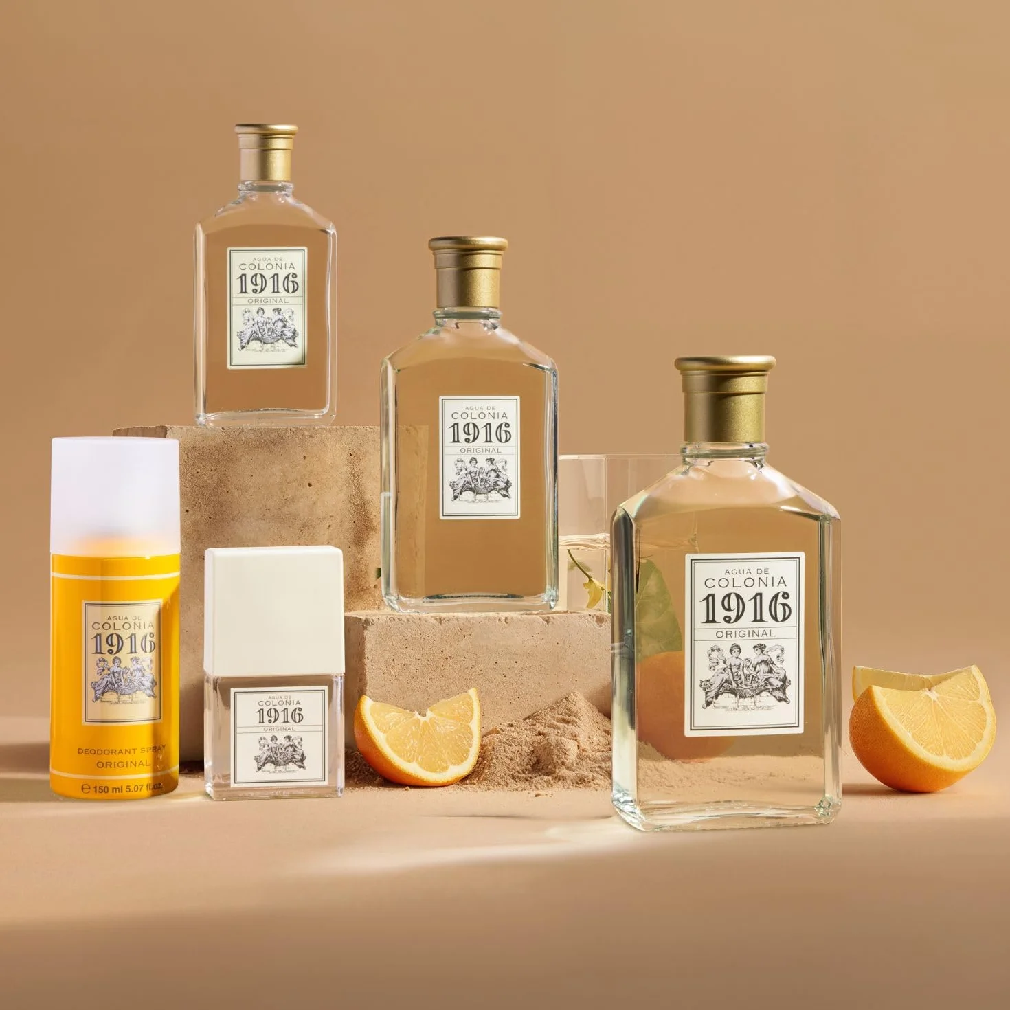 Original 1916 Agua de Colonia Unisex, Eau de Toilette Hombre y Mujer, Fragancia Cítrica y Floral