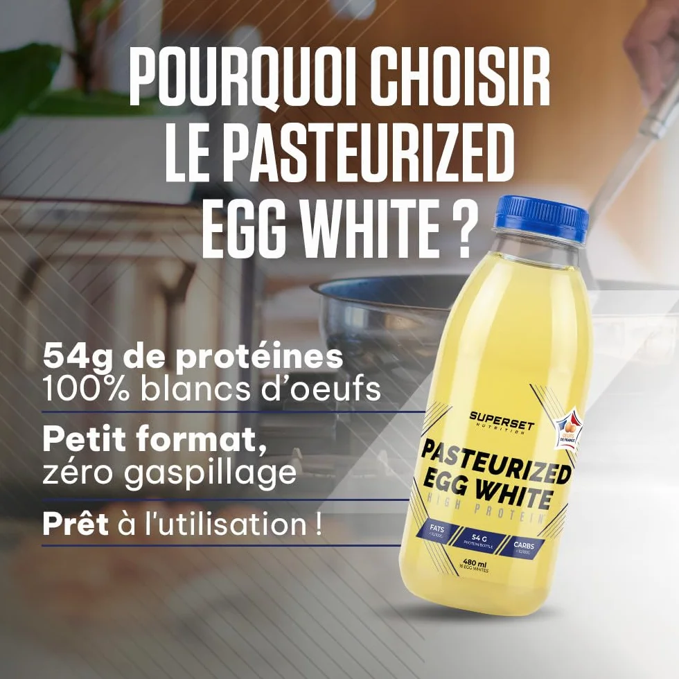 Superset Nutrition Claras De Huevo Pasteurizadas 6x480 Ml 54 g Proteínas Clara Líquida