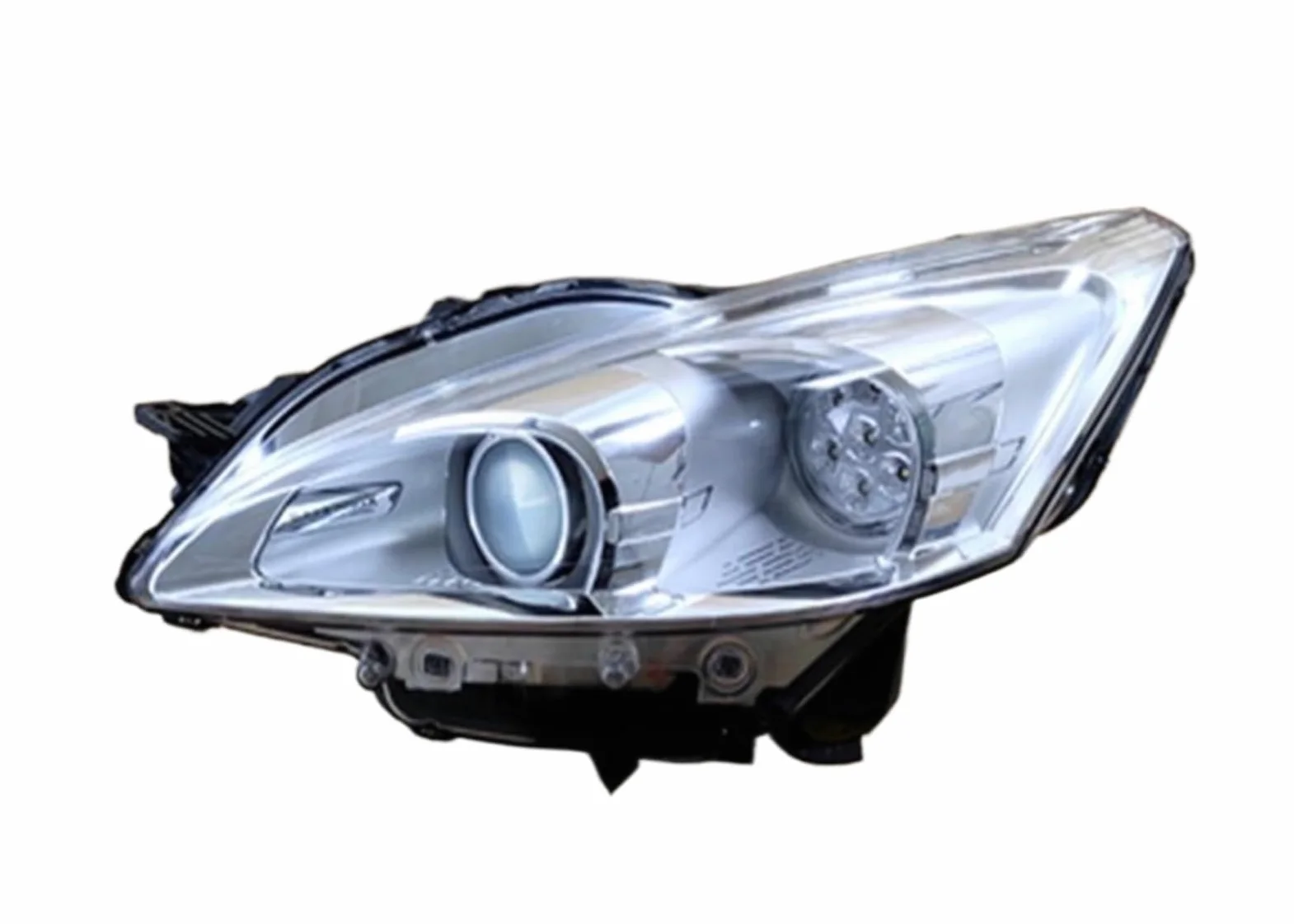 Faro Principal auto Para Peugeot 508, 2011, 2012, 2013, 2014, conjunto de faros para automóvil HID Xenon LED DRL, luz de circulación diurna, lámpara principal Faro delantero principal ( Tamaño : Izqui
