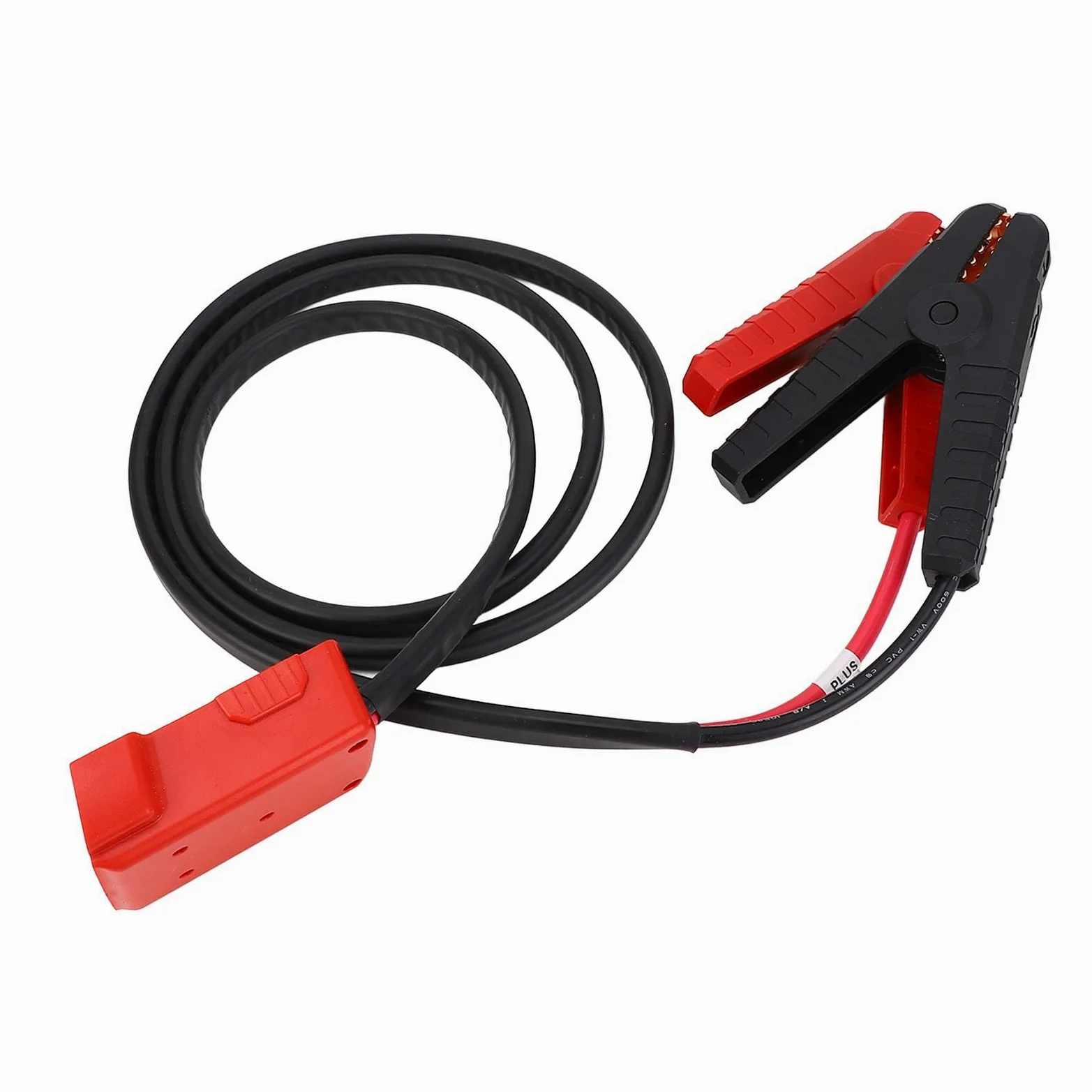 SIXRUN Cables de Puente con Adaptador ABS 8AWG Cable de Arranque de Automóvil para Batería de Iones de Litio de 18 V Arranque de Emergencia para Motores de Gasolina Diésel y Propietarios de Vehículos