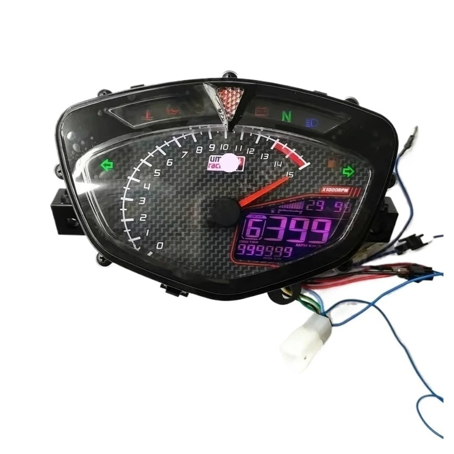 Tacómetro Digital para Motocicleta, Odómetro Y Velocímetro para Ya&maha 135 LC V1/Jupiter MX Sniper, Medidor UMA medidor