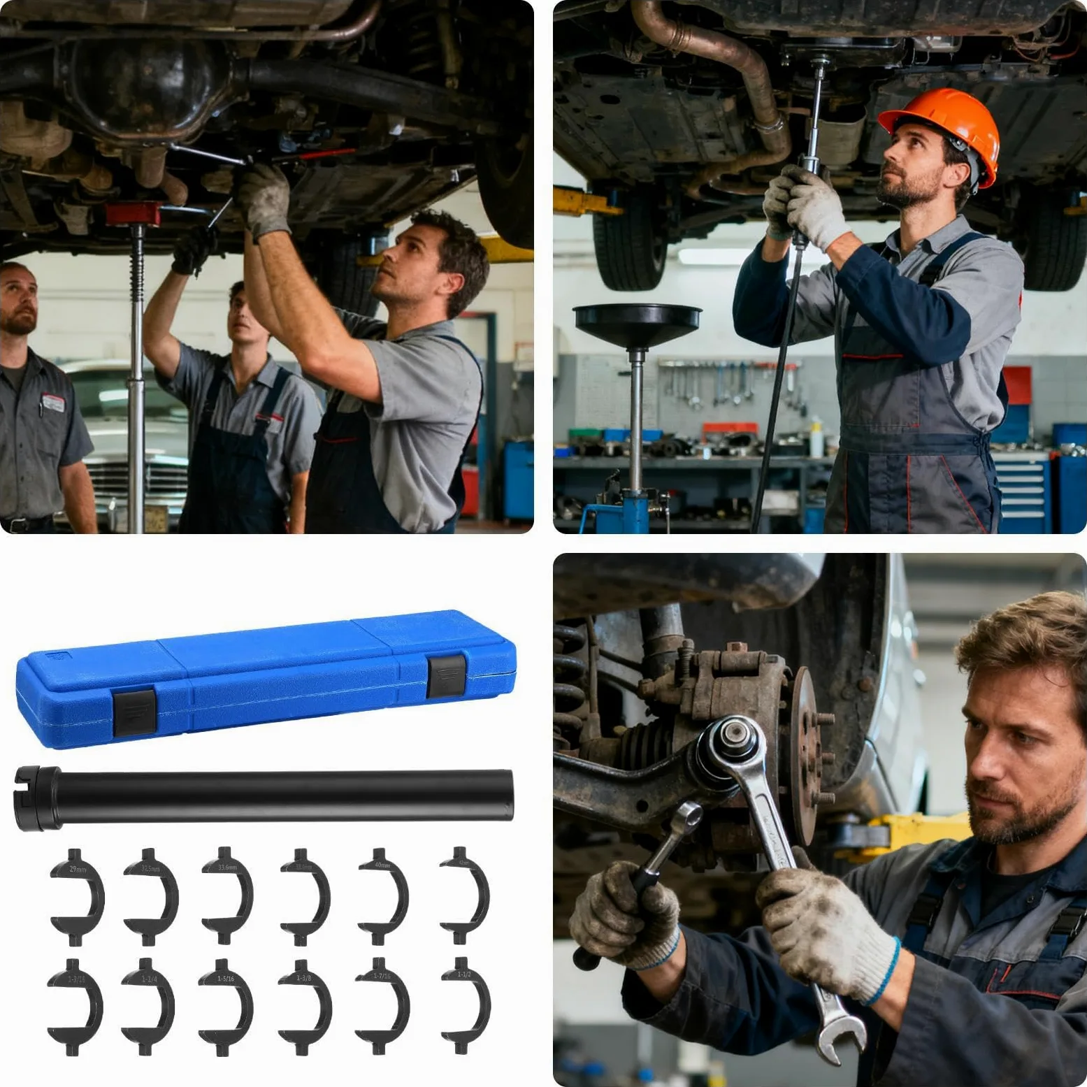 Herramienta de Extracción del Tirante Kit De Instalación De Terminal De | Herramienta De Instalación Para Chasis De Dirección Para De Dirección Chasis Vehículos