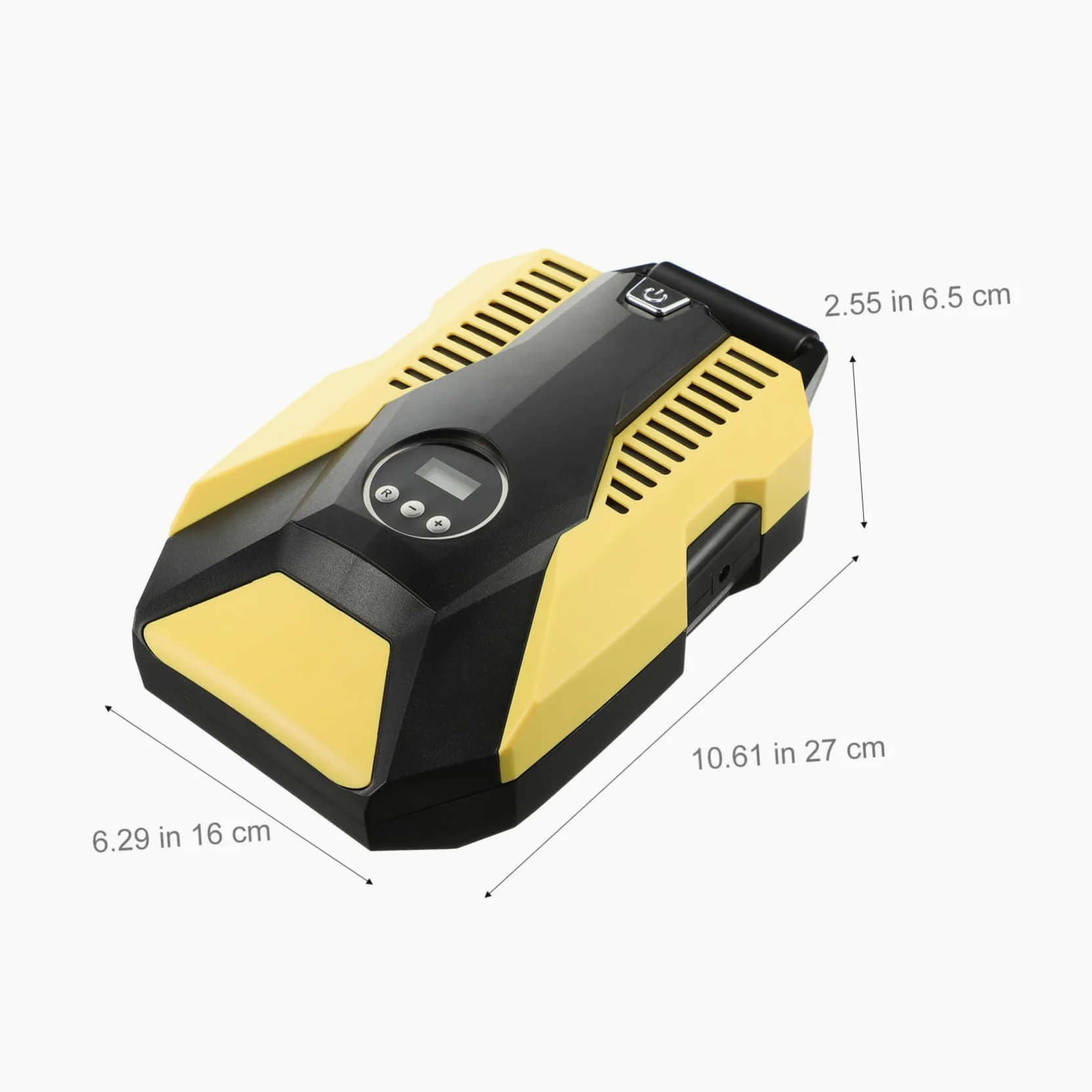 Bomba de Neumáticos con Manómetro Digital para Coche 12v | Abs y Cobre, Pantalla Digital con Parada Automática, Presión Estable para Rueda de Automóvil