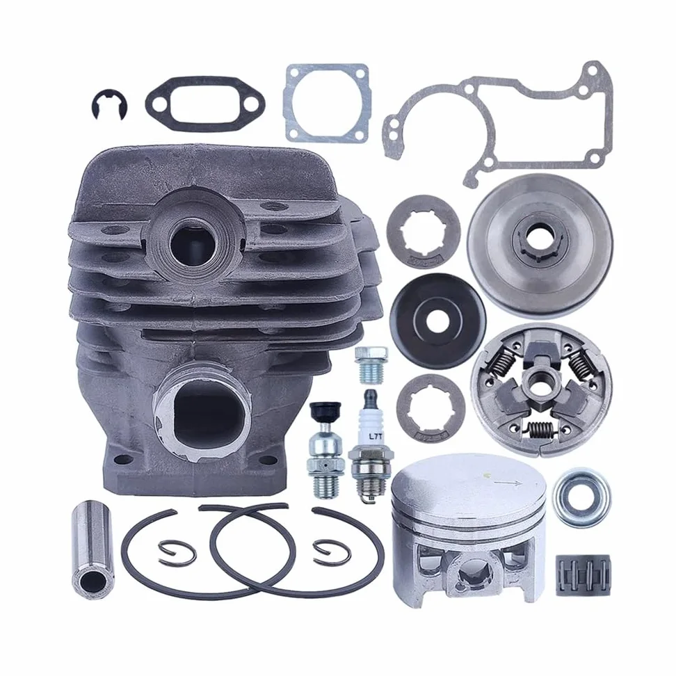 Pieza DE Recambio Kit de Junta de Embrague de pistón de Cilindro Compatible con Motosierra 026 026Pro Ms260 Ms260C