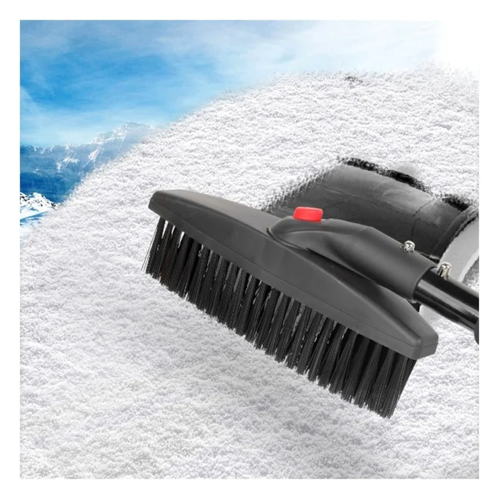Rascador de hielo para coche Pala Quitanieves Para Coche, Pala Para Nieve 3 En 1, Rascador De Hielo, Parabrisas, Rompehielos Desmontable, Pala Para Cepillo De Nieve De Invierno Rascadores de hielo par