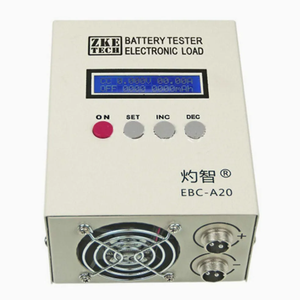 EBC-A20 - Comprobador electrónico de carga de batería de litio y ácido (5 A, 20 A)