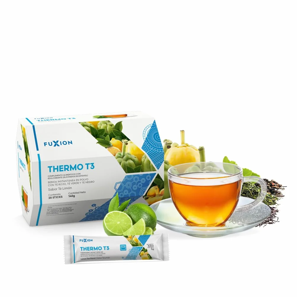 Termo T Thermo T té Verde termogénico 28 sticks 140g Limón