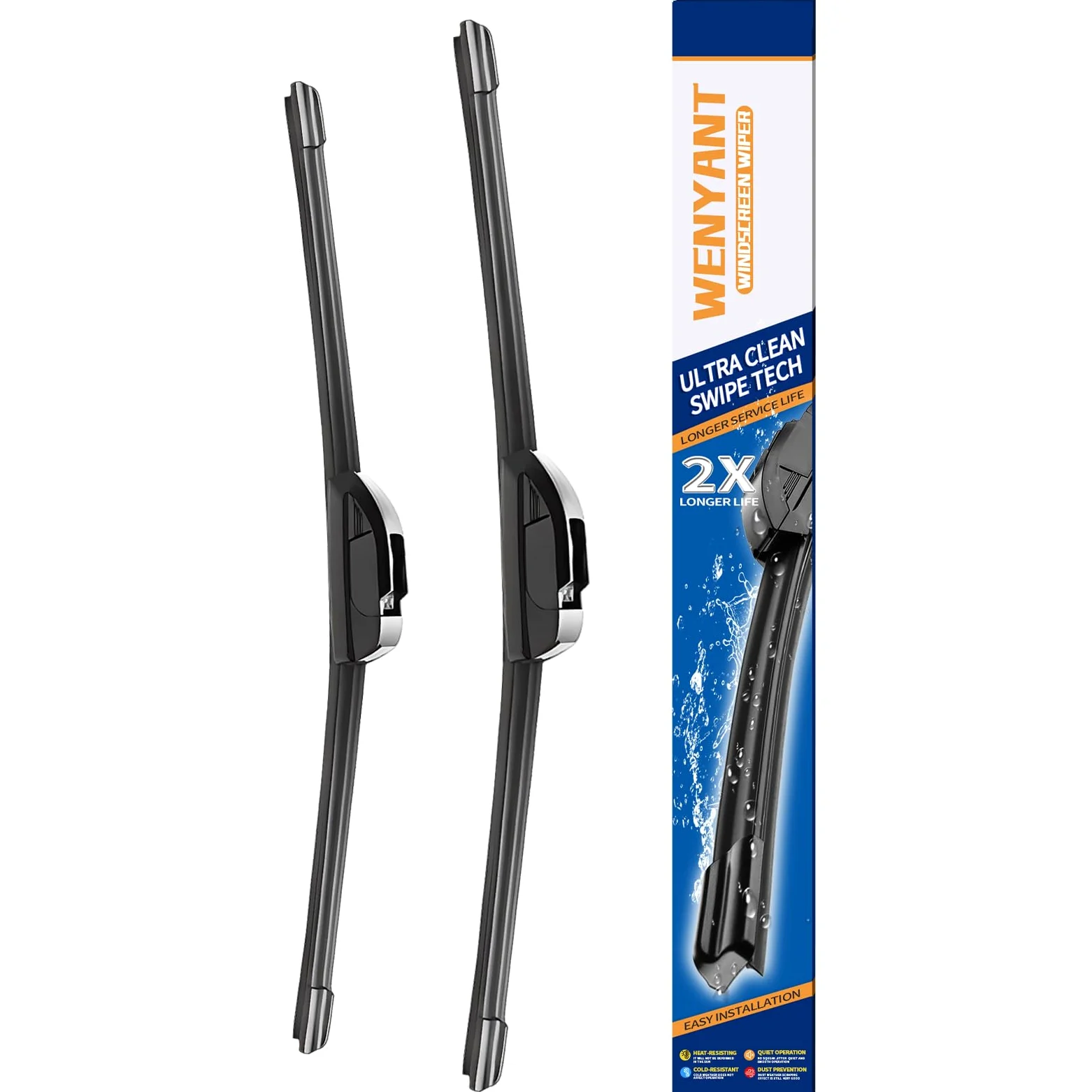 Reemplazo de 22 pulgadas + 17 pulgadas para SUBARU Impreza 2007-2004 CHEVROLET Cavalier 2005-1999 Cobalt 2010-2005, hoja de limpiaparabrisas delantero, equipo original de repuesto automotriz
