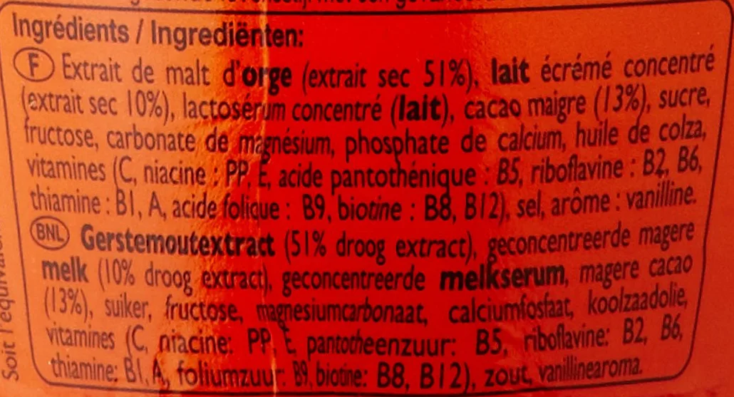 Ovomaltine poudre chocolat 400g