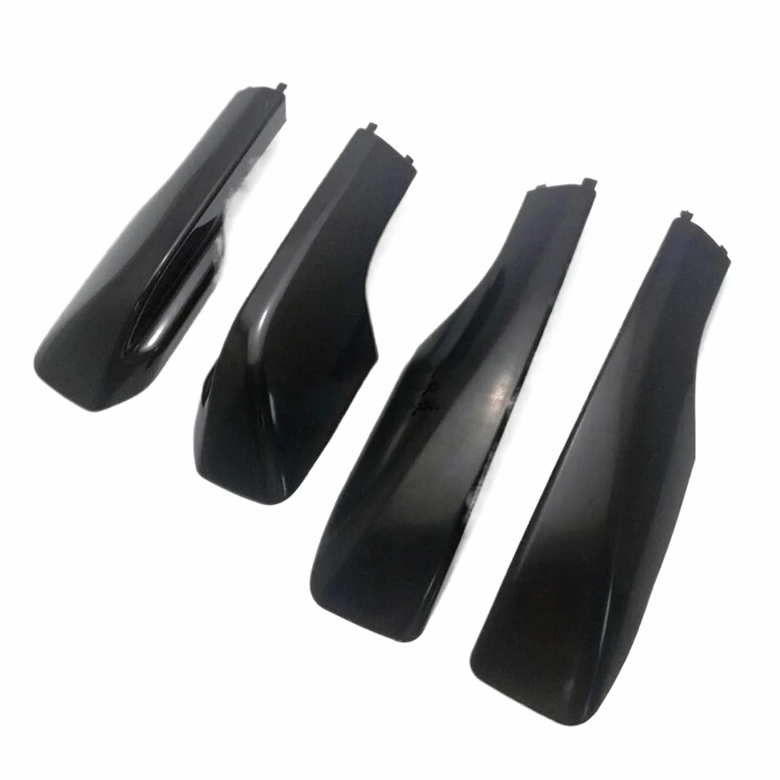Barras Techo Baca Coche Riel para Portaequipajes De Techo 4 Uds. ABS Automotores Accesorios Exteriores Coche Negros para Toyota para RAV4 2001-2006
