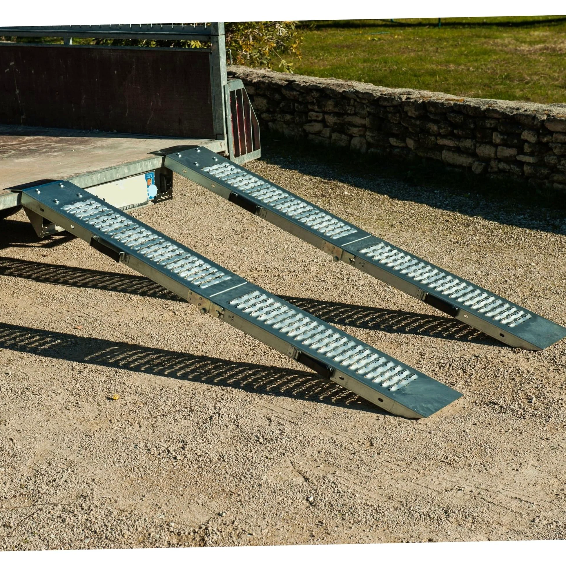 Lote de 2 rampas de carga plegables de 160 cm WERKA PRO