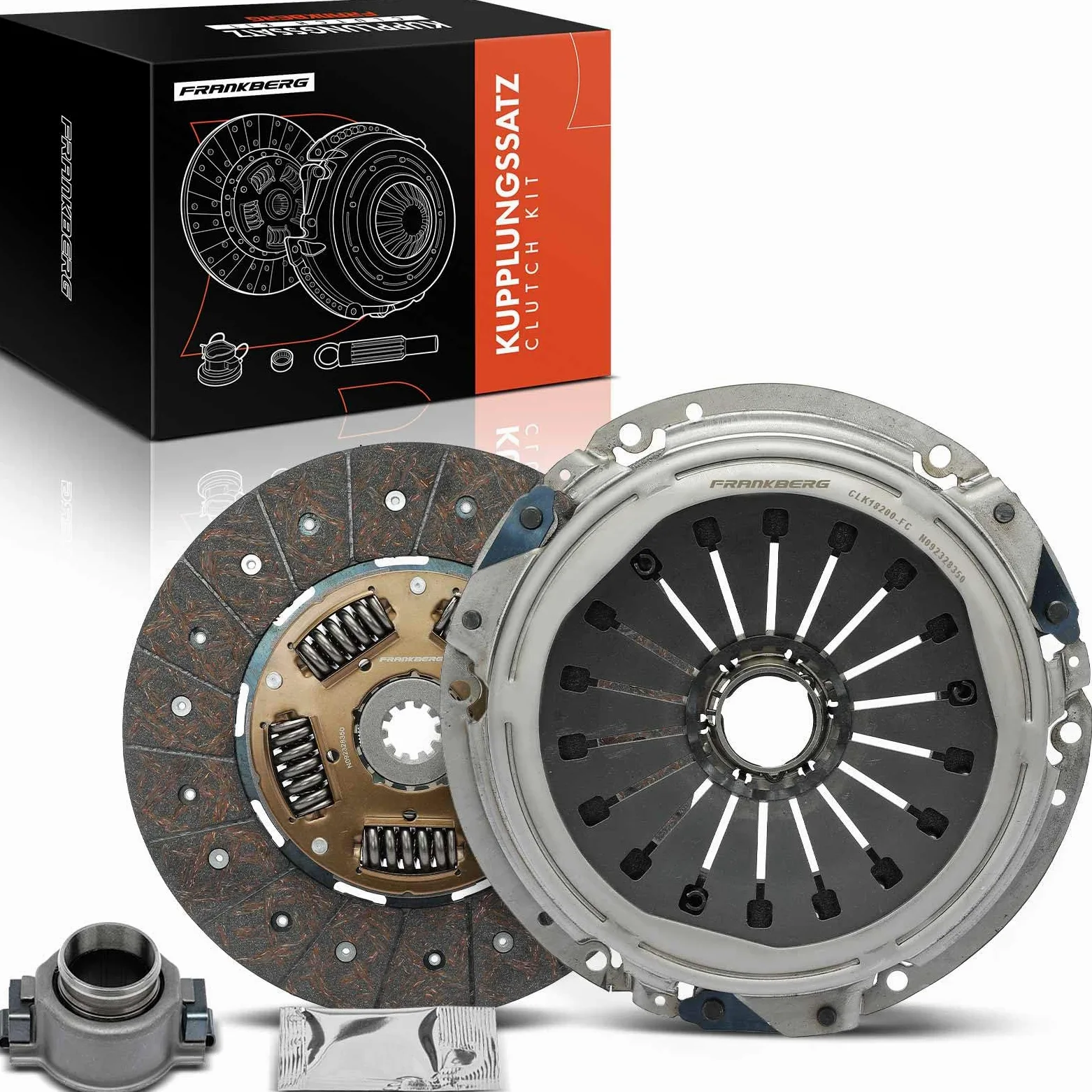 Frankberg Kit de embrague 504132388 | Compatible con: Caja diaria III, Plataforma/chasis Daily III, Plataforma/chasis de transporte diario IV