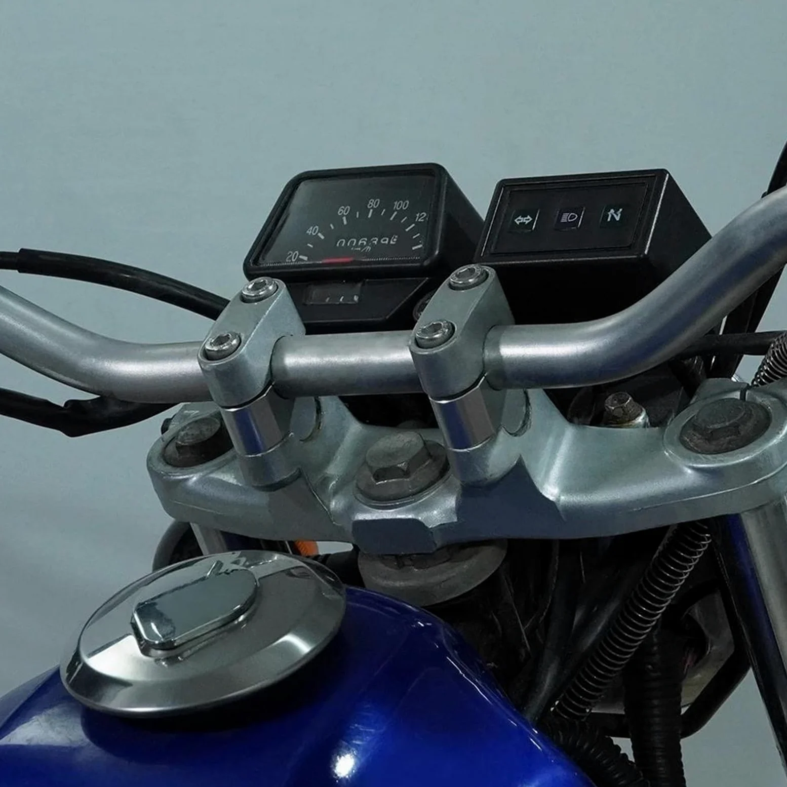 Soporte para Elevadores De Manillar De Motocicleta para Suzuki DRZ400, DRZ 400, DR-Z400E, DR-Z400S, DR-Z70, DR-Z110, DR-Z125, DR-Z250(Style 4)