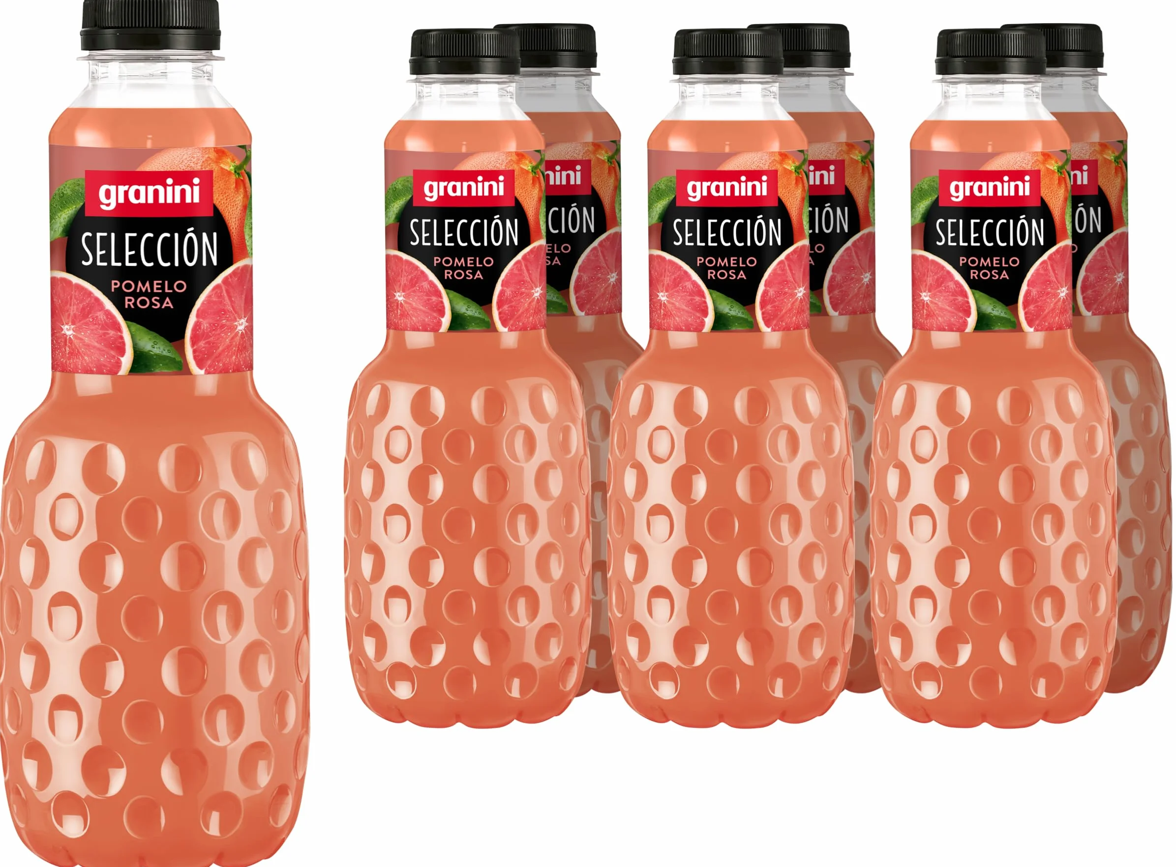 Granini Bebida de Pomelo Rosa Pack 6 x 1L