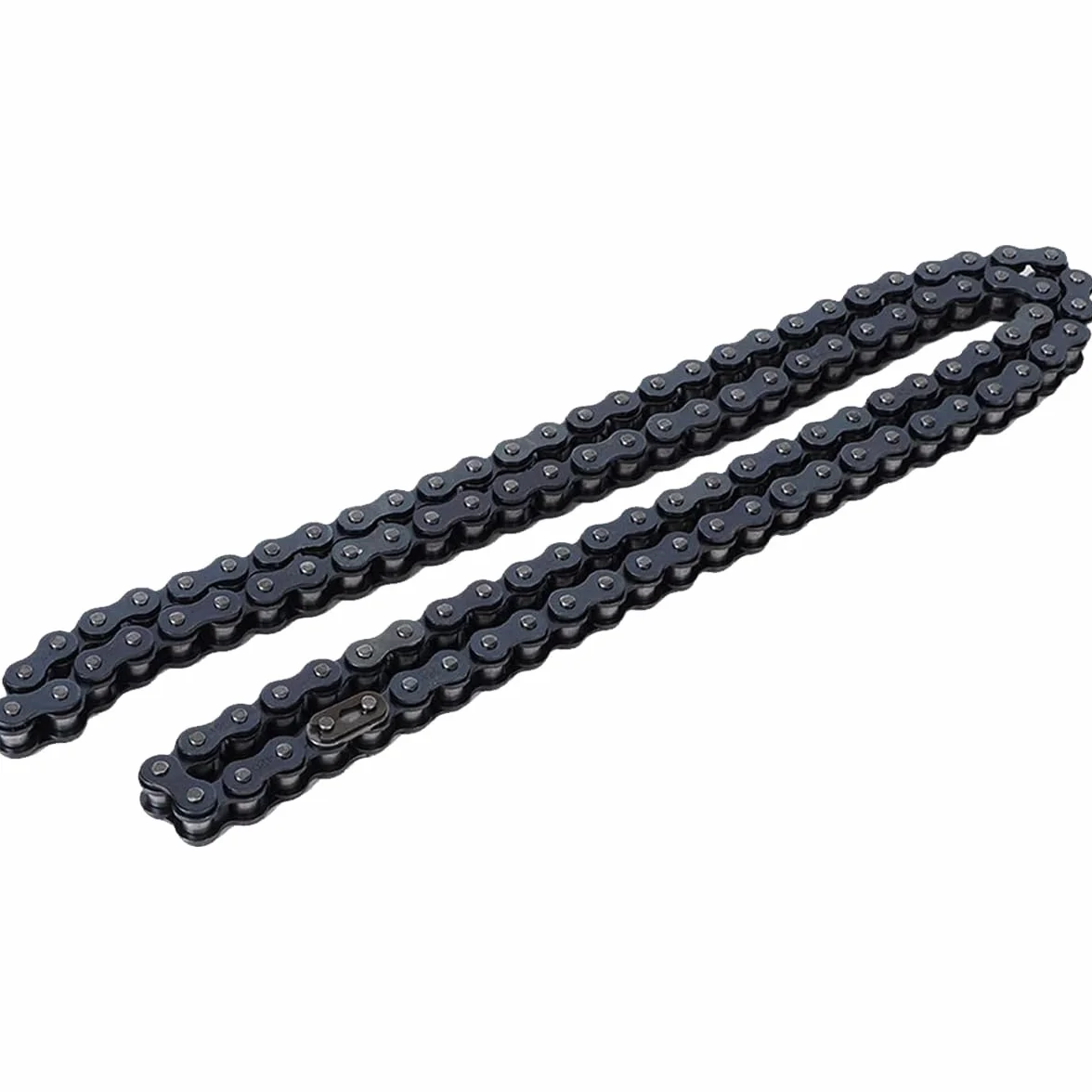 Cadena 428 108 izquierda de repuesto para 50cc, 110cc, 125cc, 250cc, ATV, Quad, Pit Dirt Bike, Go Kart, cadena de metal para motocicleta, negra, 0,786 g