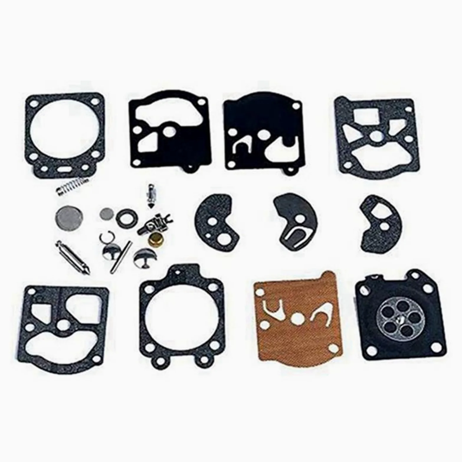40 Juegos de carburador, Kit de reparación de carburador, Junta de diafragma Compatible con Walbro WA WT Series K10-WAT RH