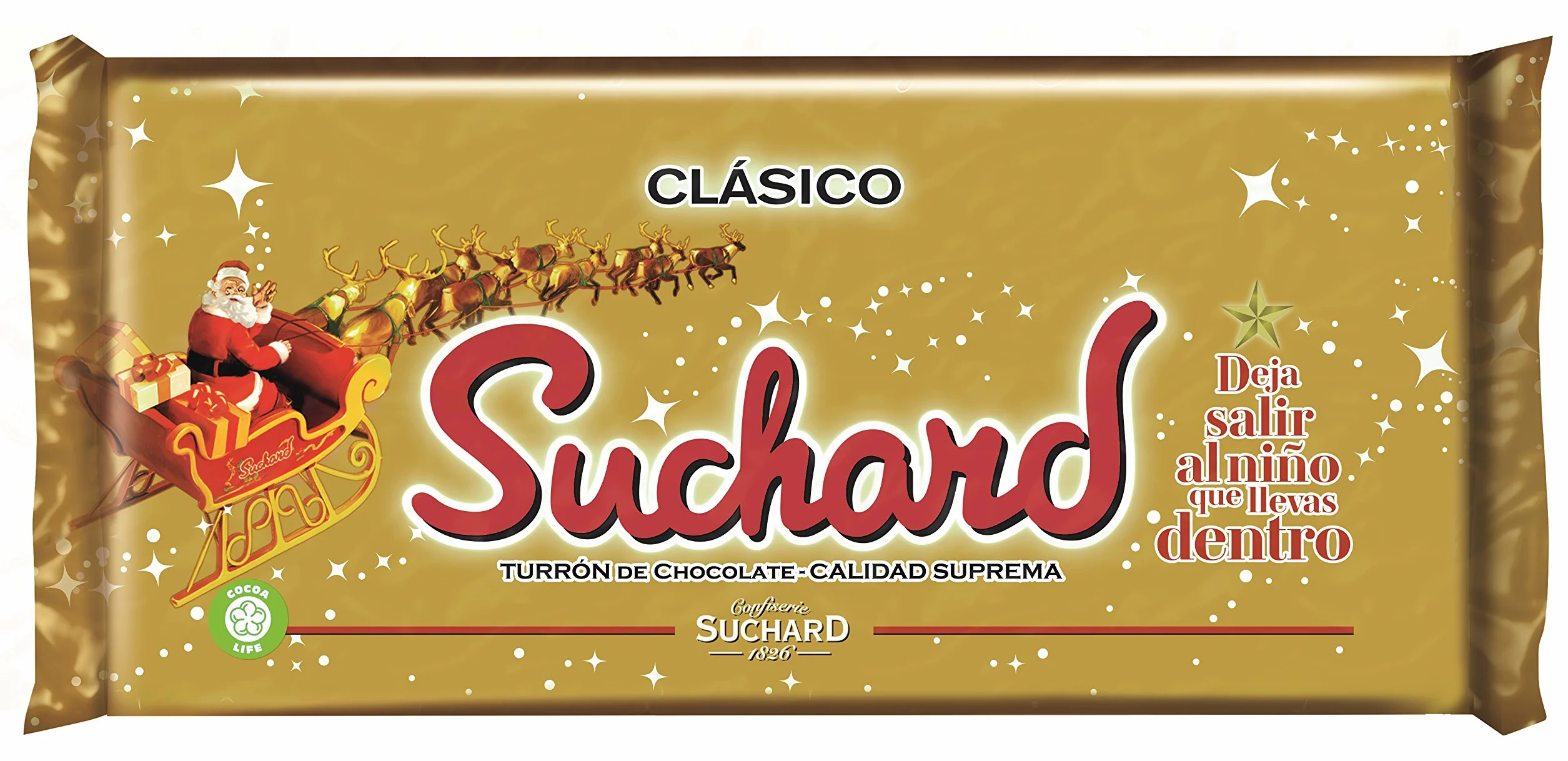Suchard Turrón de Chocolate Crujiente 260 g