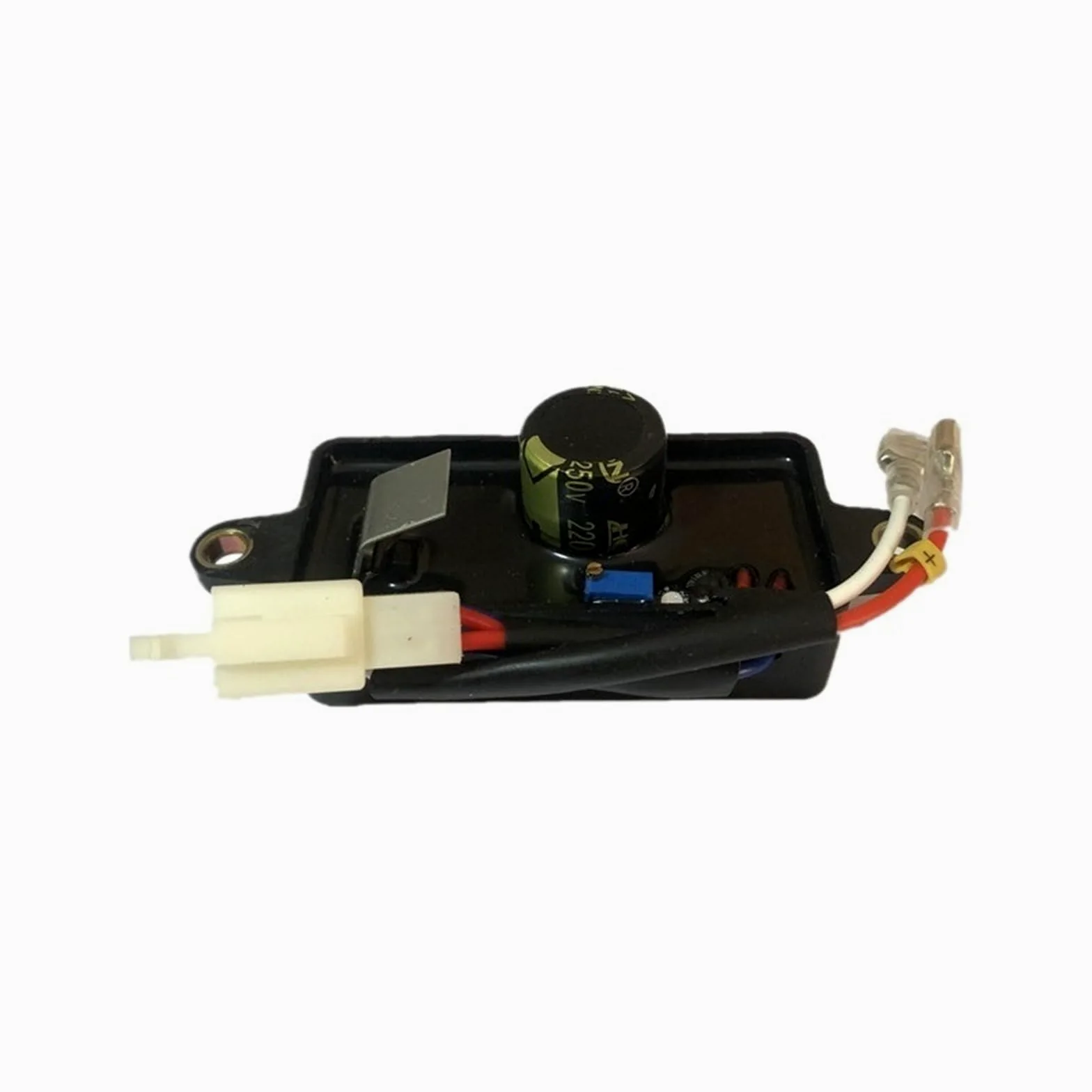 Regulador de Voltaje automático AVR for generador monofásico de 2 kW, 2,5 kW y 2,8 kW, 168 F, 170 F, GX160, KM2500, KM4000, 250 V, 220 UF.