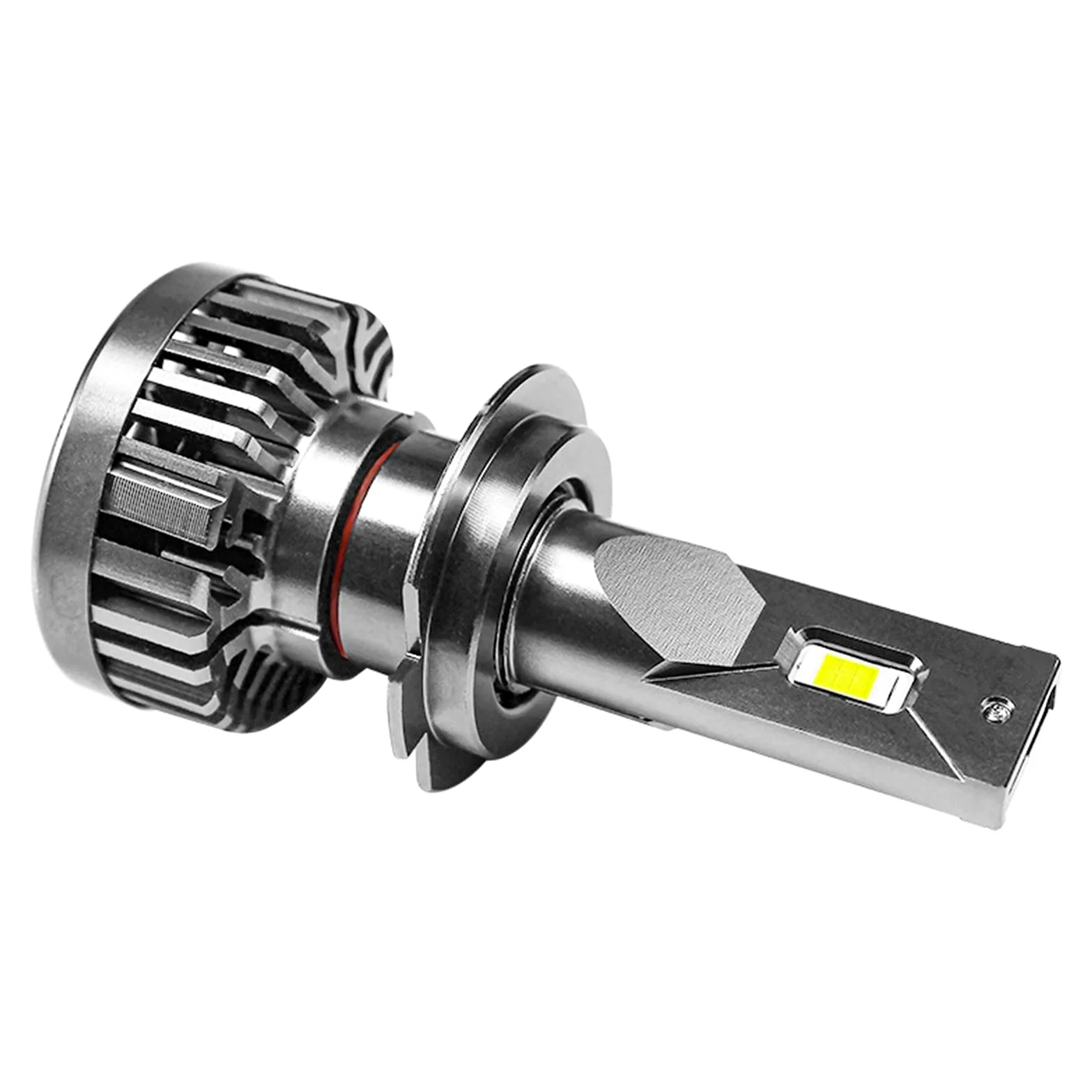 Faros de xenón 55W Coche LED Faro H11 Tubo de Cobre Alta Potencia H4 H7led Coche Luz de Coche de 360 ​​Grados Coche y Moto (Color : H4)