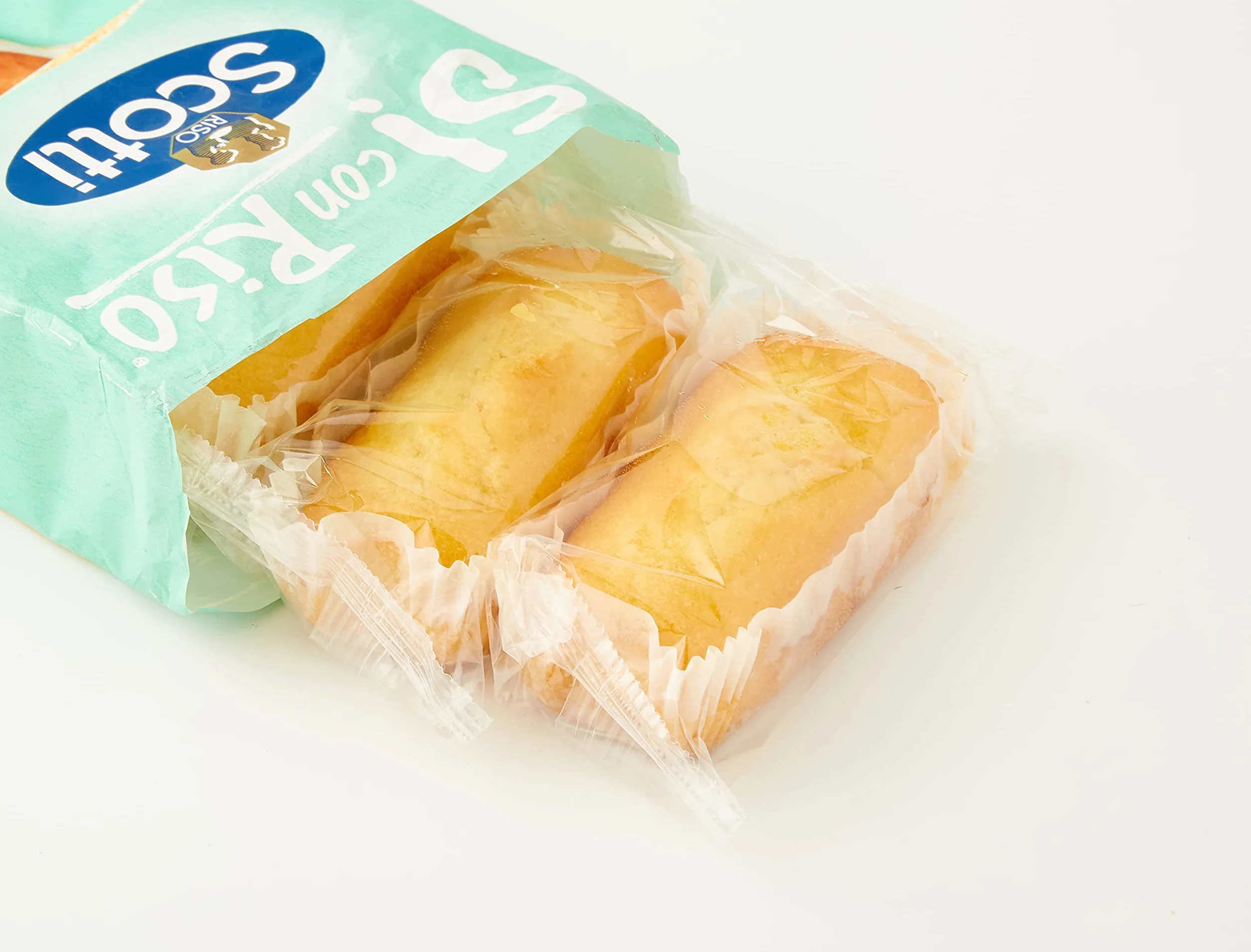 Riso Scotti PlumCake con Riso Senza Lattosio 190 g sin aceite de palma sin proteínas de leche