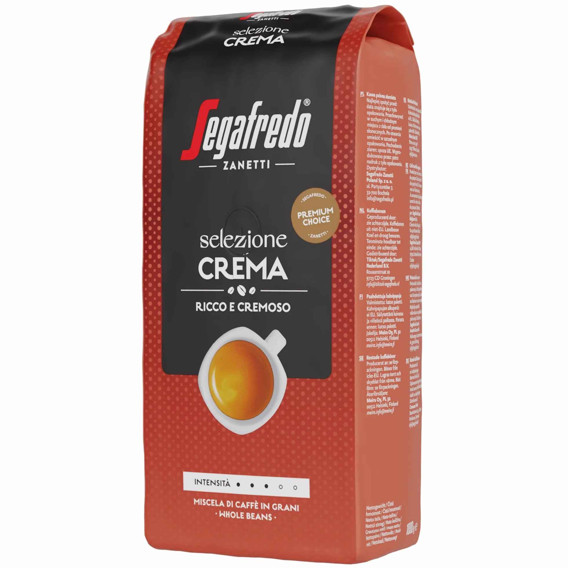 Segafredo Selezione Crema koffiebonen 1 kilo