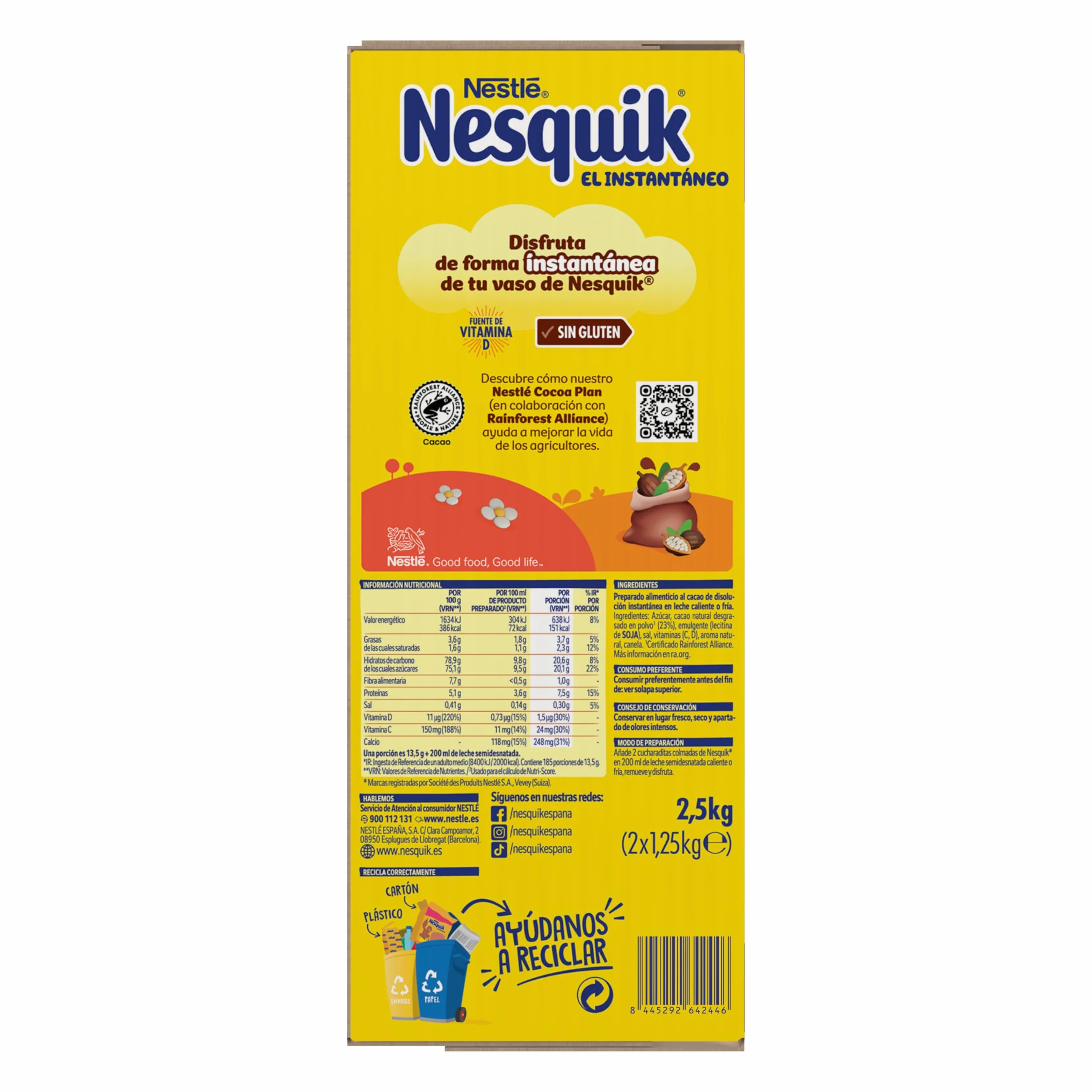 Nesquik Cacao Soluble 2,5kg