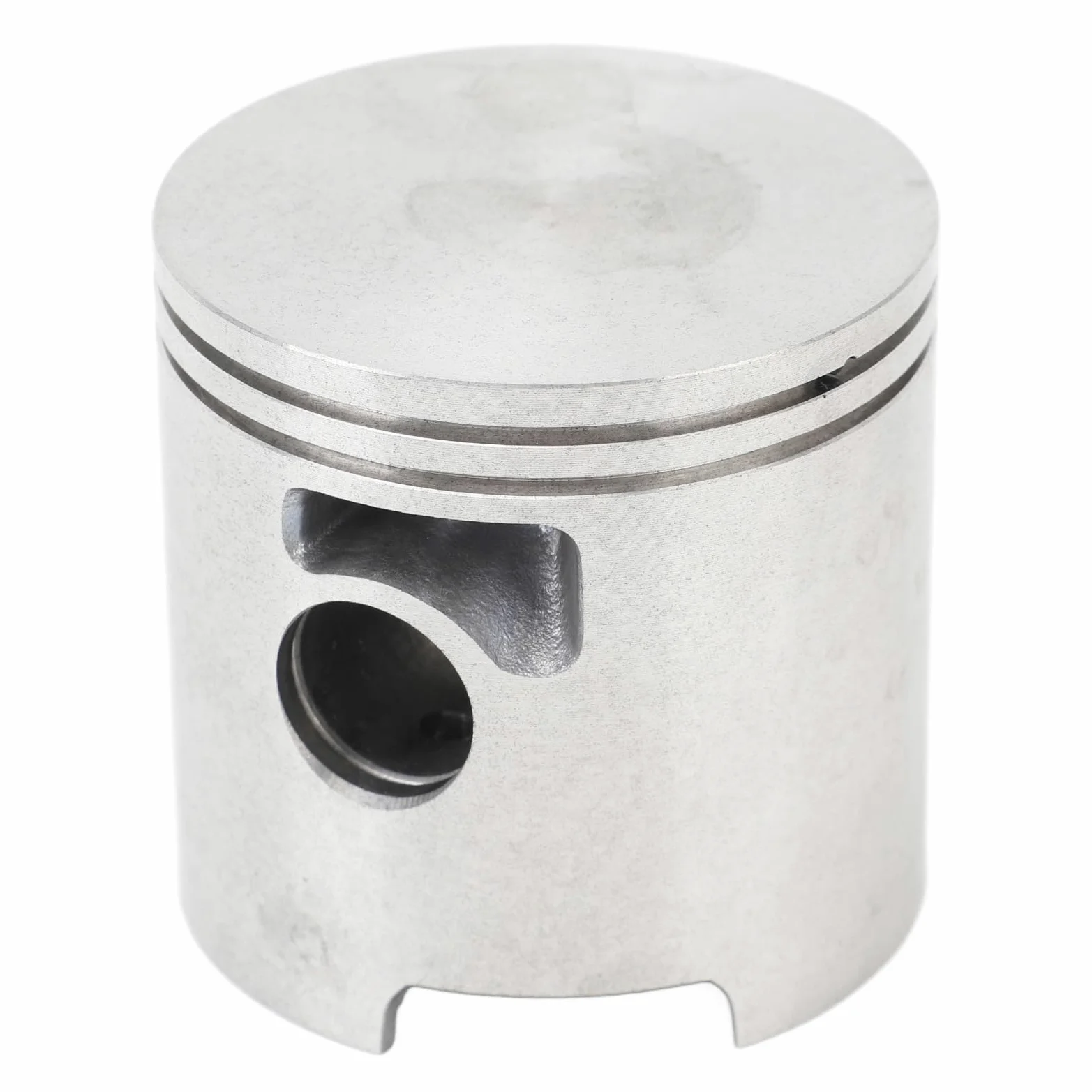 Kit de Pistón de Biela de Motor Kit de Pistón de 56 Mm con Anillo de Pistón 767821968A5 Juego de Clips de Pasador de Conjunto de Pistón de Motor de Barco para Fueraborda de 15 a