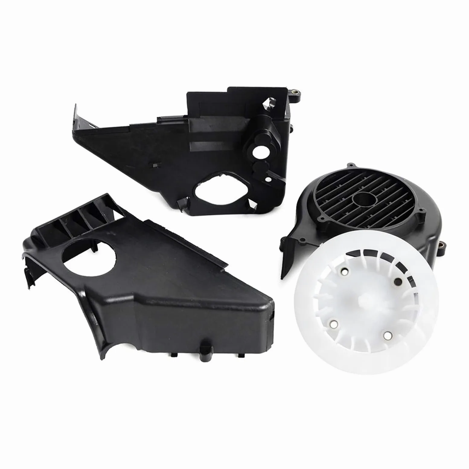 Juego de cubierta de refrigeración por aire con cubierta de ventilador para motor ATV Go Kart Scooter de 150 cc