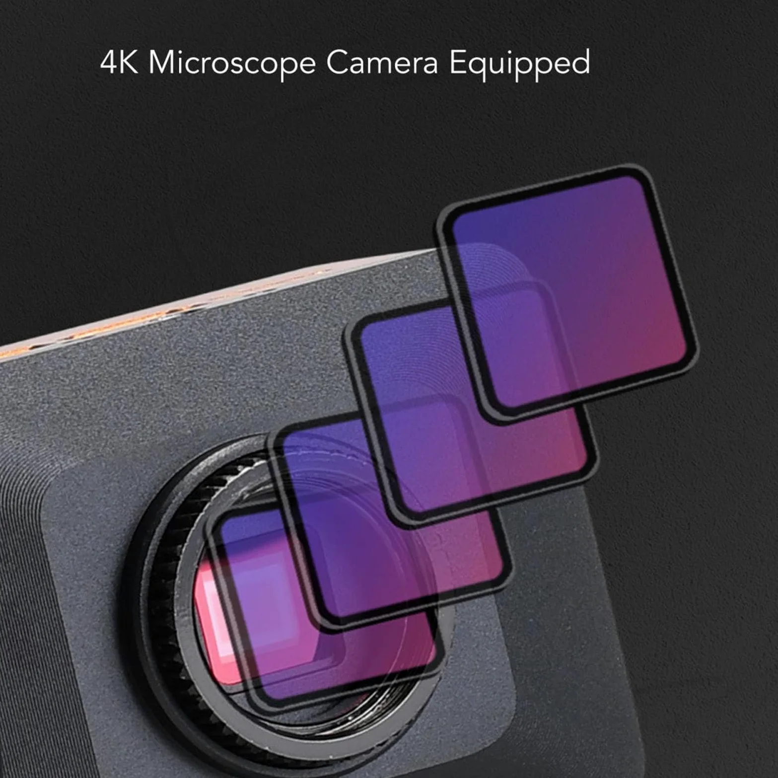 Generic Cámara Digital Electrónica 4K con Lente Ocular para Aplicaciones de Investigación y Observación Científica