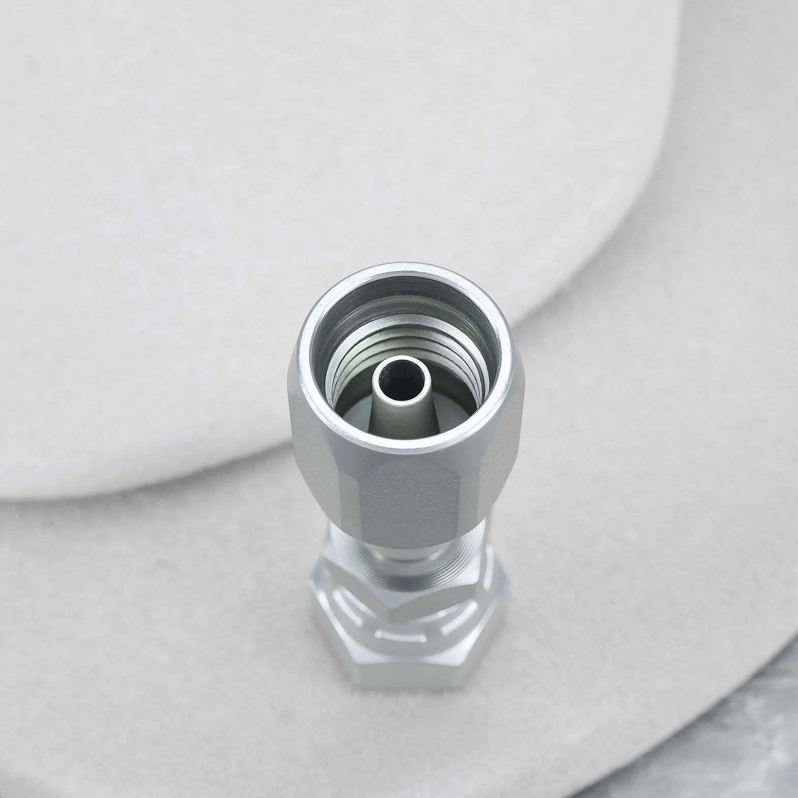 OTOTEC accesorios de manguera hidráulica reutilizables BSP 1/4 pulgadas R1T 1SN